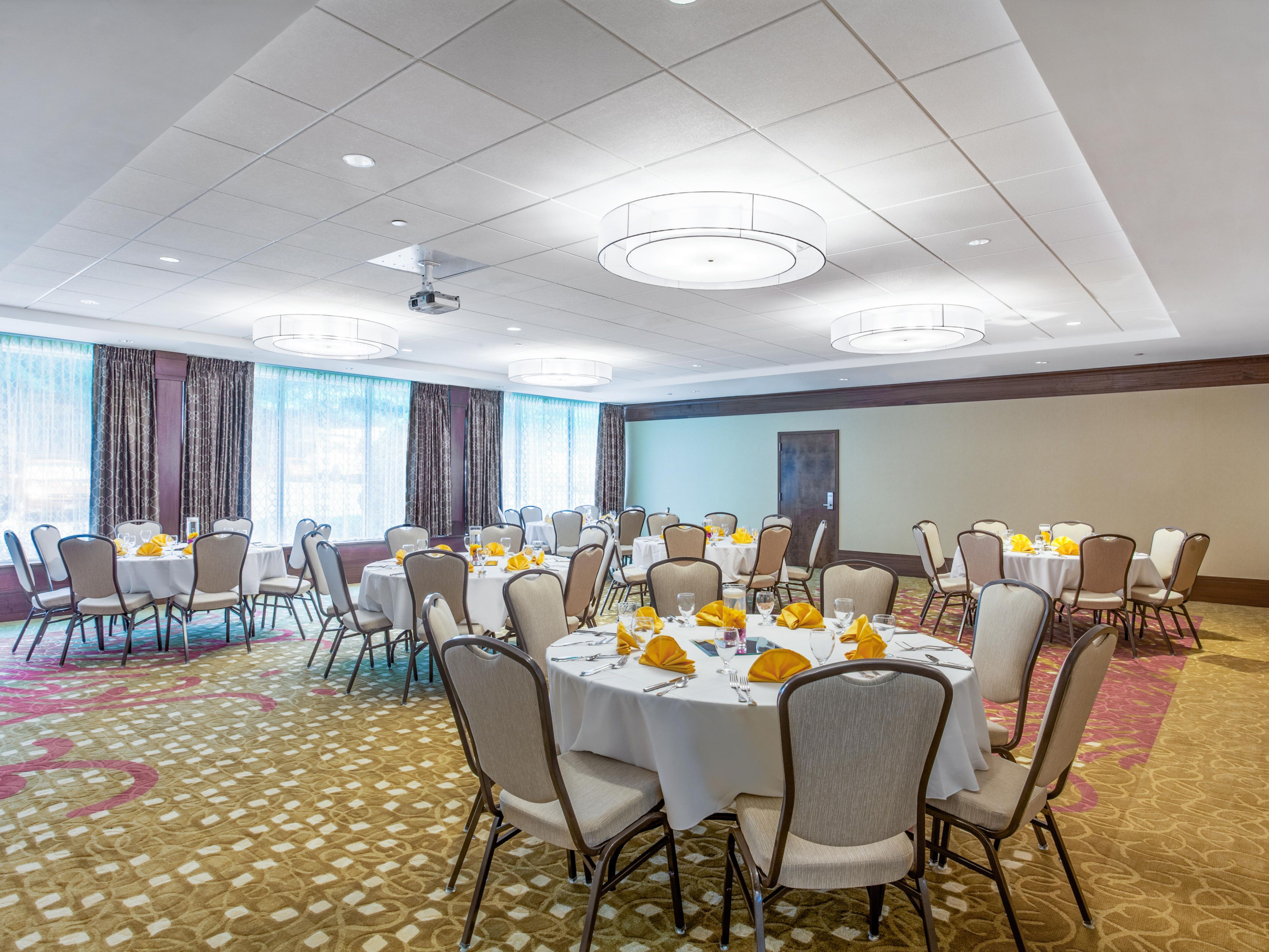Busy wedding weekends are booked quickly. To make sure to get a group of rooms held for your wedding party please contact our Director of Sales - ksledd@hicharlottesville.com