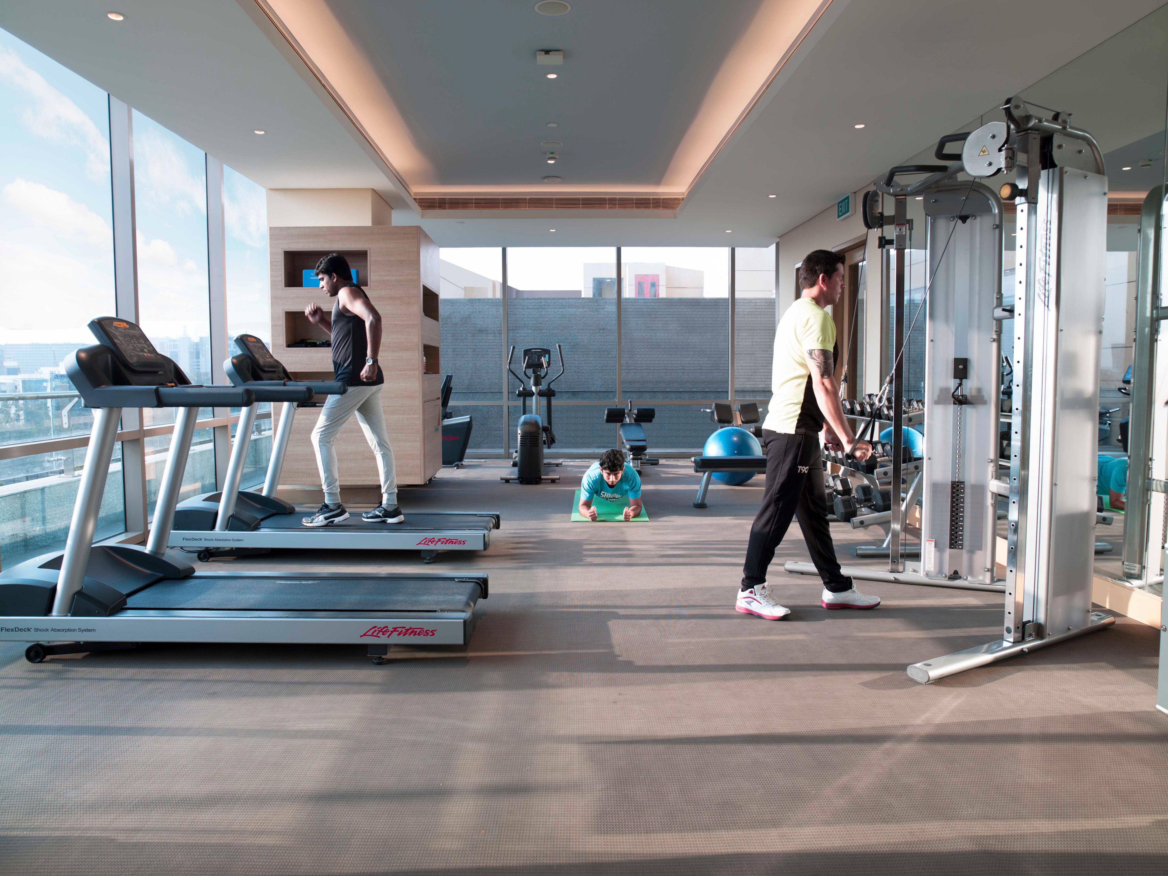 Sign up for our 'Stay Fit Membership' & welcome a fitter & happier you! This fitness package includes rooftop pool access & state-of-the-art gym facilities with the fitness trainer* at the hotel. Enjoy additional benefits of exclusive discounts on Food & Beverage, laundry services, & room packages throughout the membership period.  