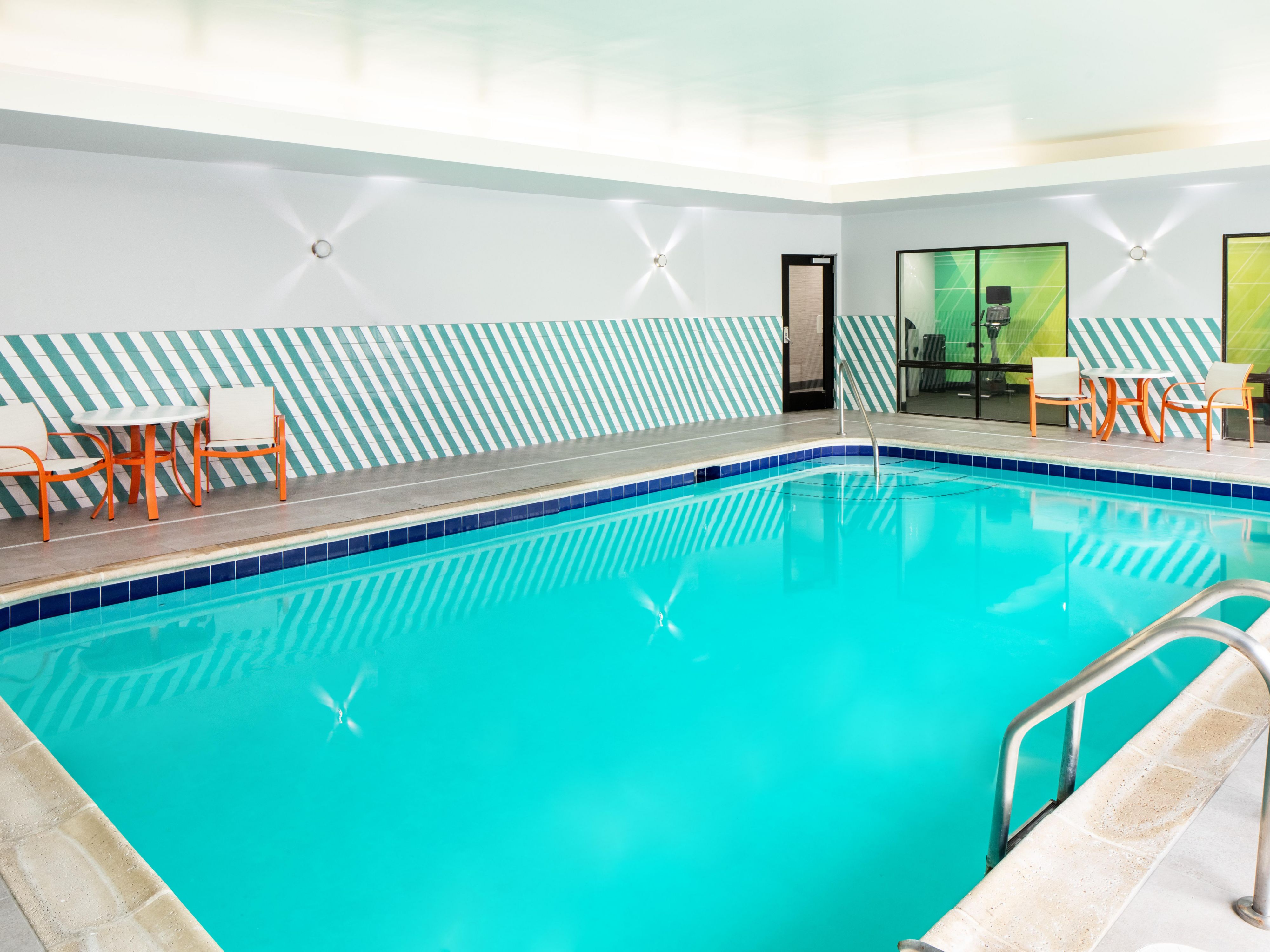 Whether you prefer to start your day with invigorating laps, take a refreshing dip in the afternoon, or wind down with a soothing swim in the evening, our indoor heated pool is the perfect place for relaxation and rejuvenation. 