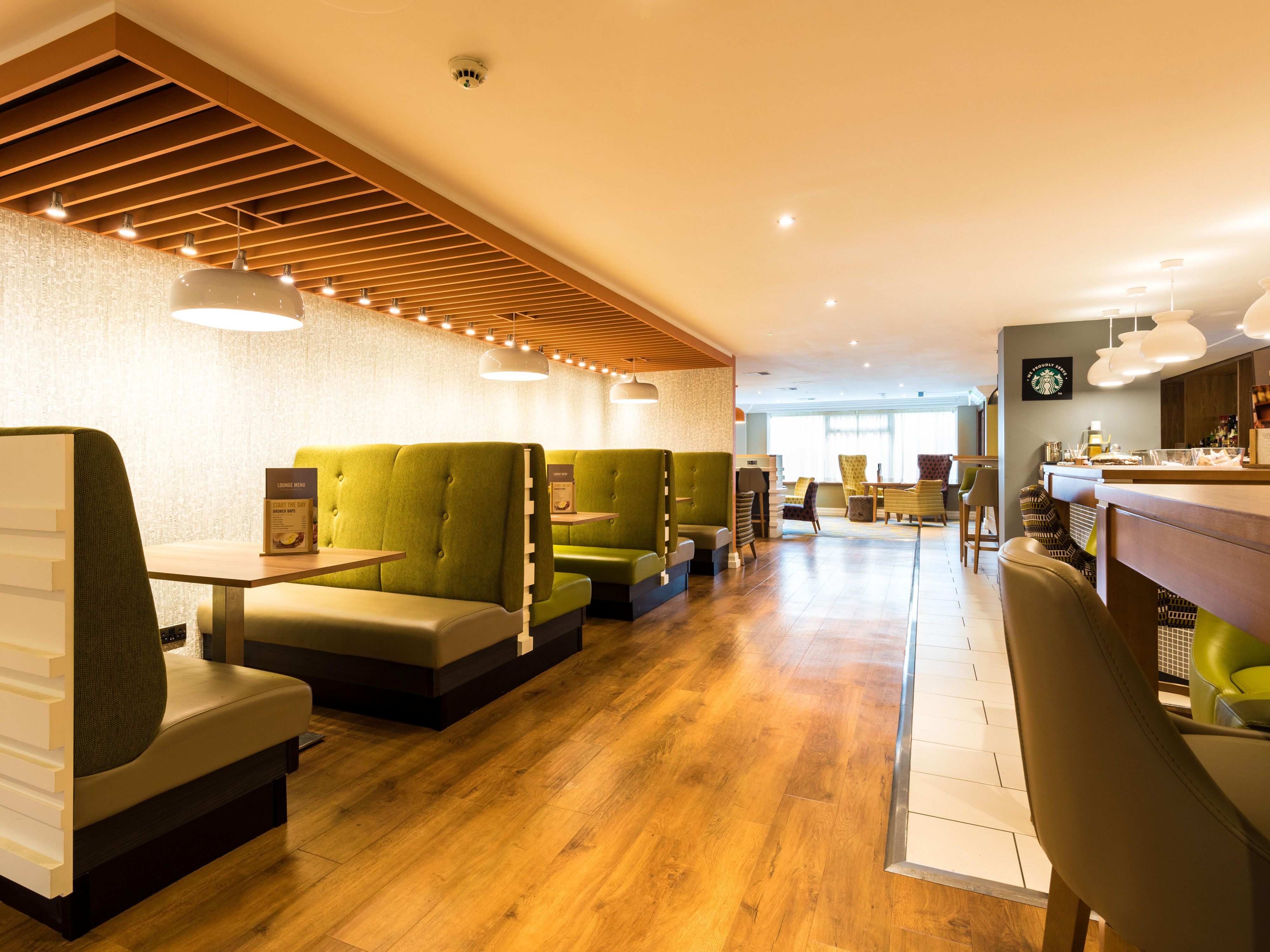 Enjoy views of the Clwydian Welsh mountain range whilst tucking into a hearty breakfast to help kick-start your day. With a fabulous, contemporary new look, our Open Lobby is also open for dinner, making it the ideal setting to enjoy a meal from our menu. We also have ample outdoor seating so you can enjoy a spot of al fresco dining on warmer days.