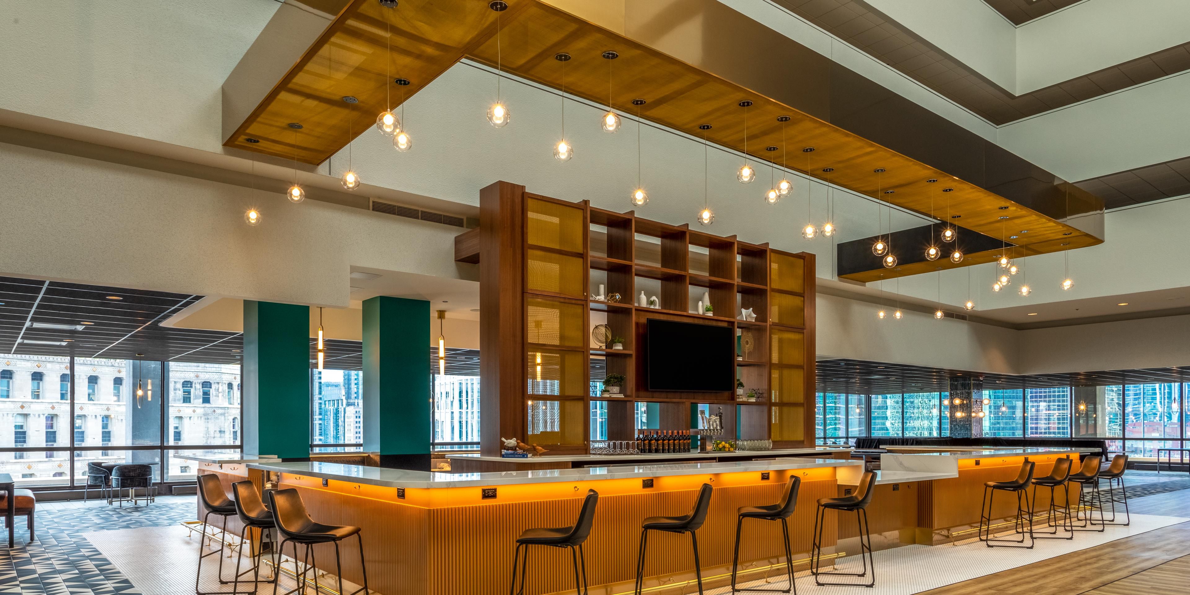 Experience the globally eclectic menu at Waterview Kitchen + Bar