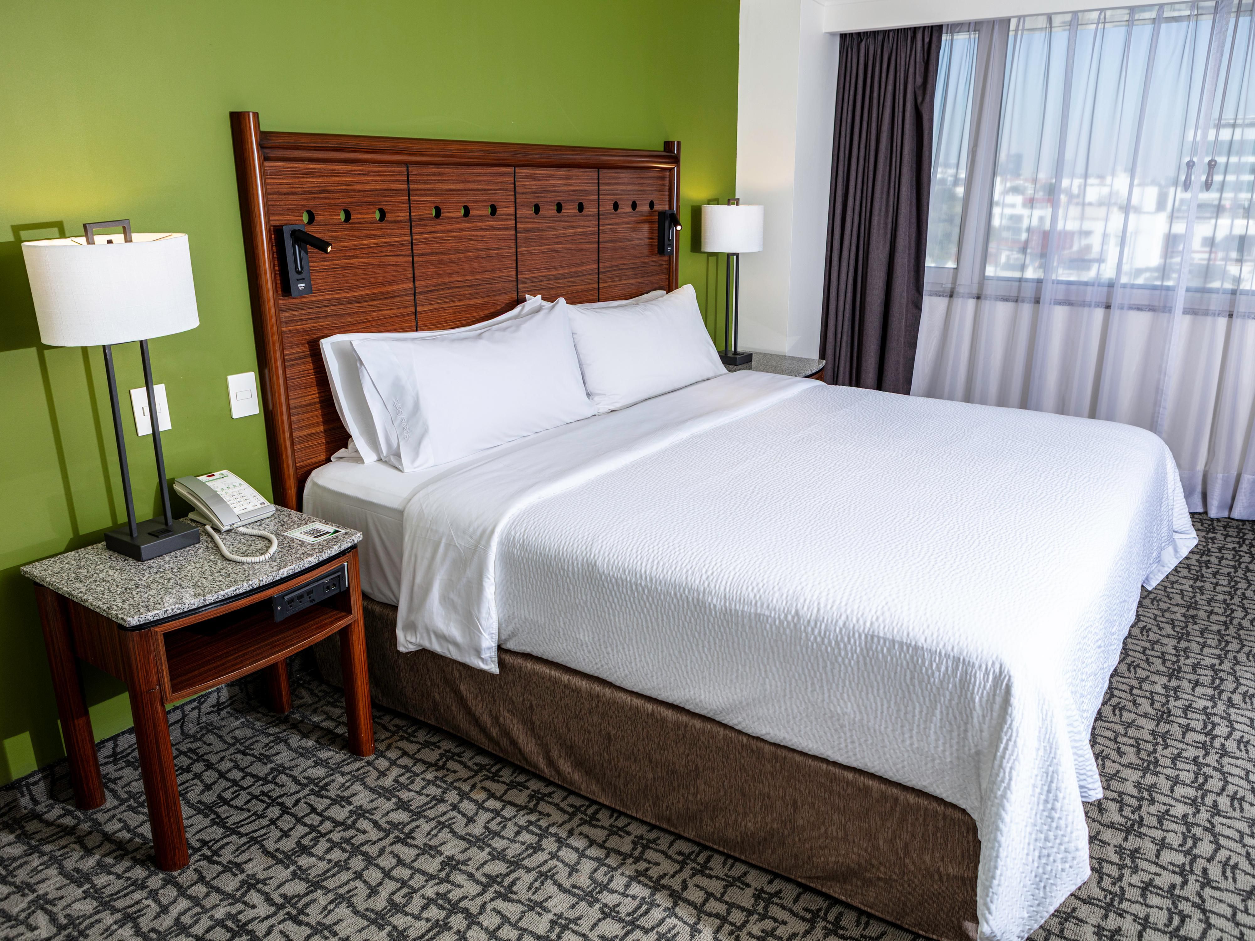 킹 사이즈 침대 객실