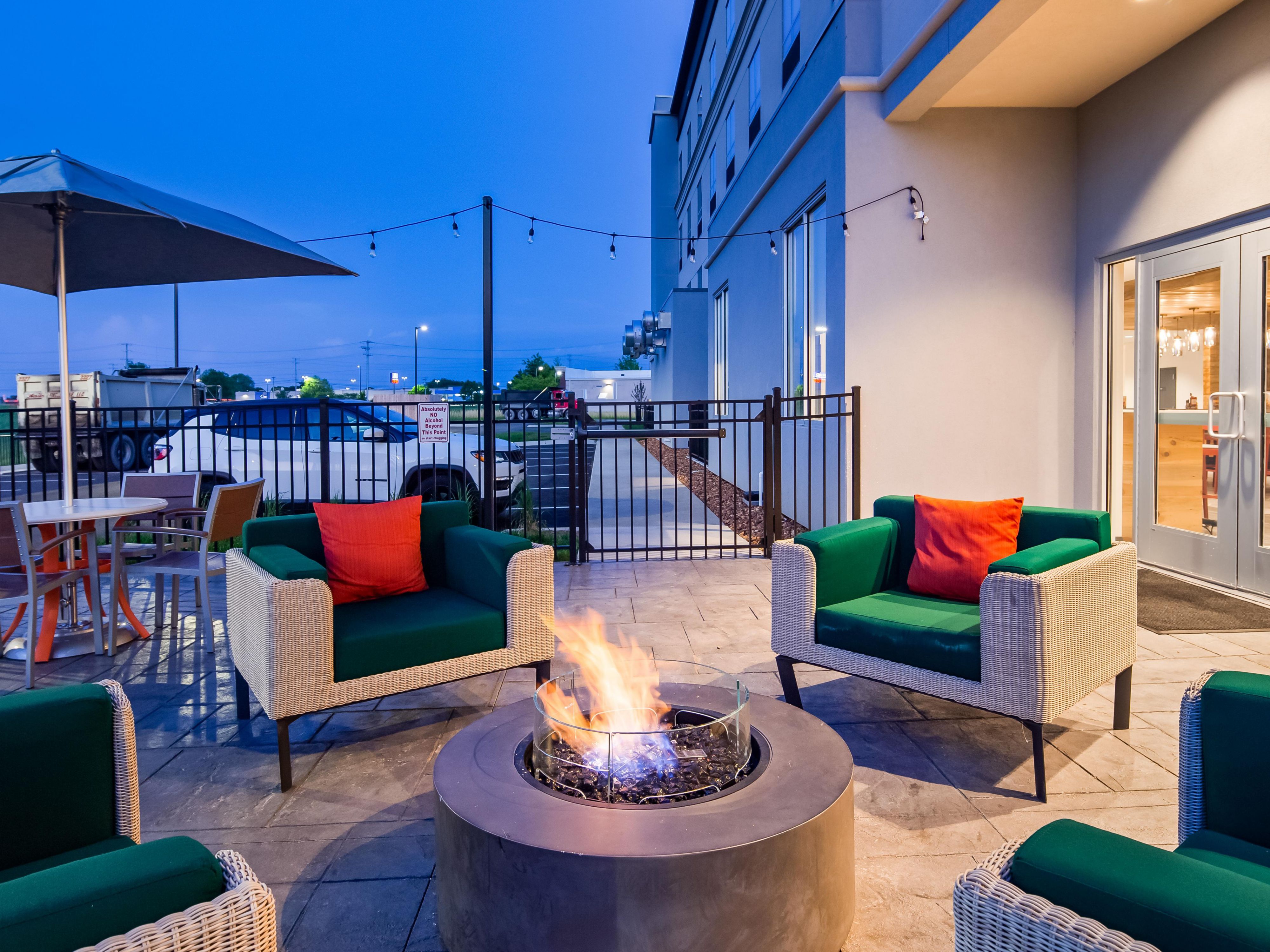 Patio-Fire pit