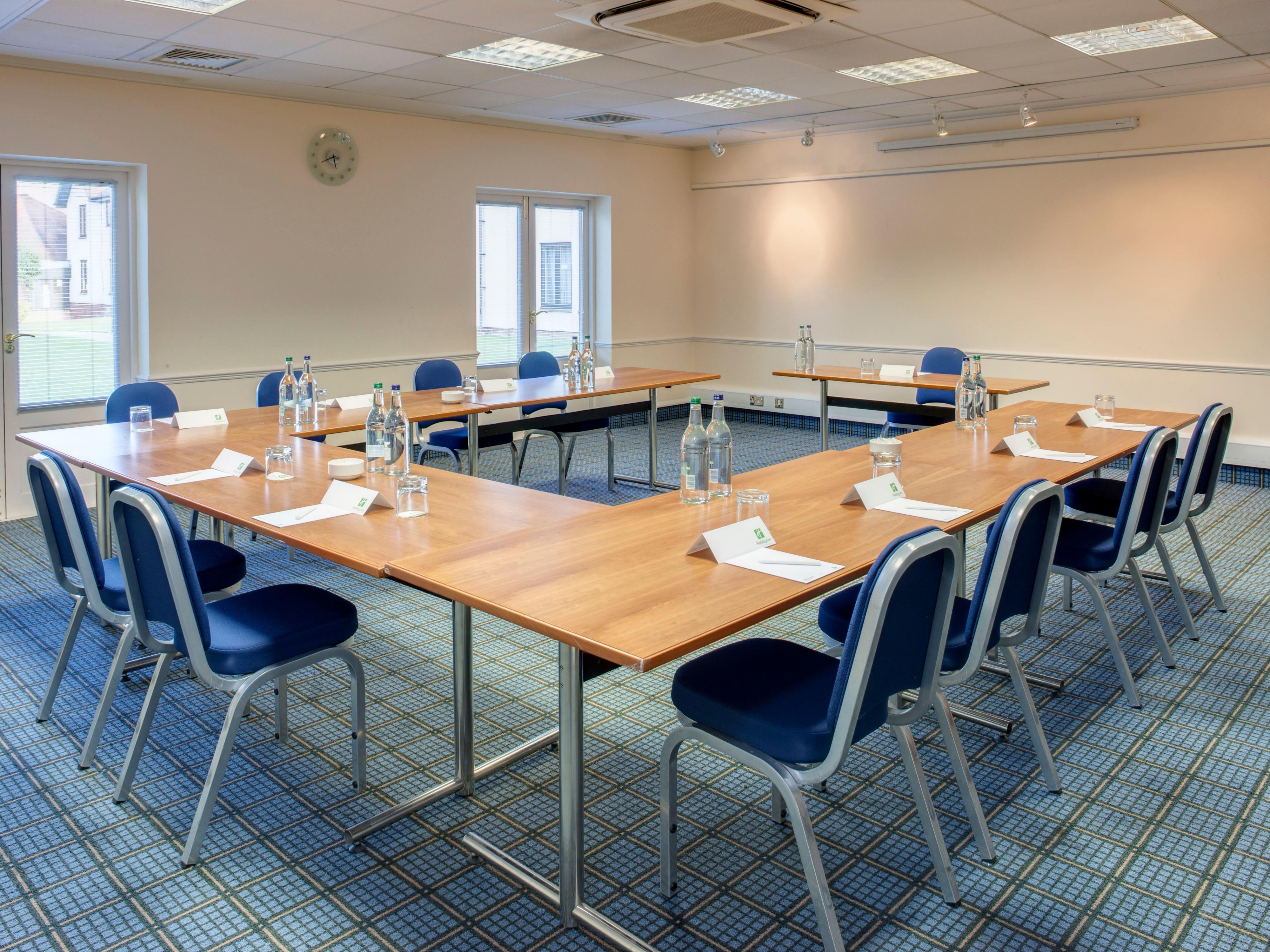 The perfect balance of value and premium service, in 2026 make the most of our DDR Lite rate only £26 per person. Including everything you need for a productive day: room hire, modern facilities, a tasty lunch, and tea and coffee. Plus, all delegates will receive a 1-day pass to our on-site You Fit leisure club.

Quote DDRLITE when booking.