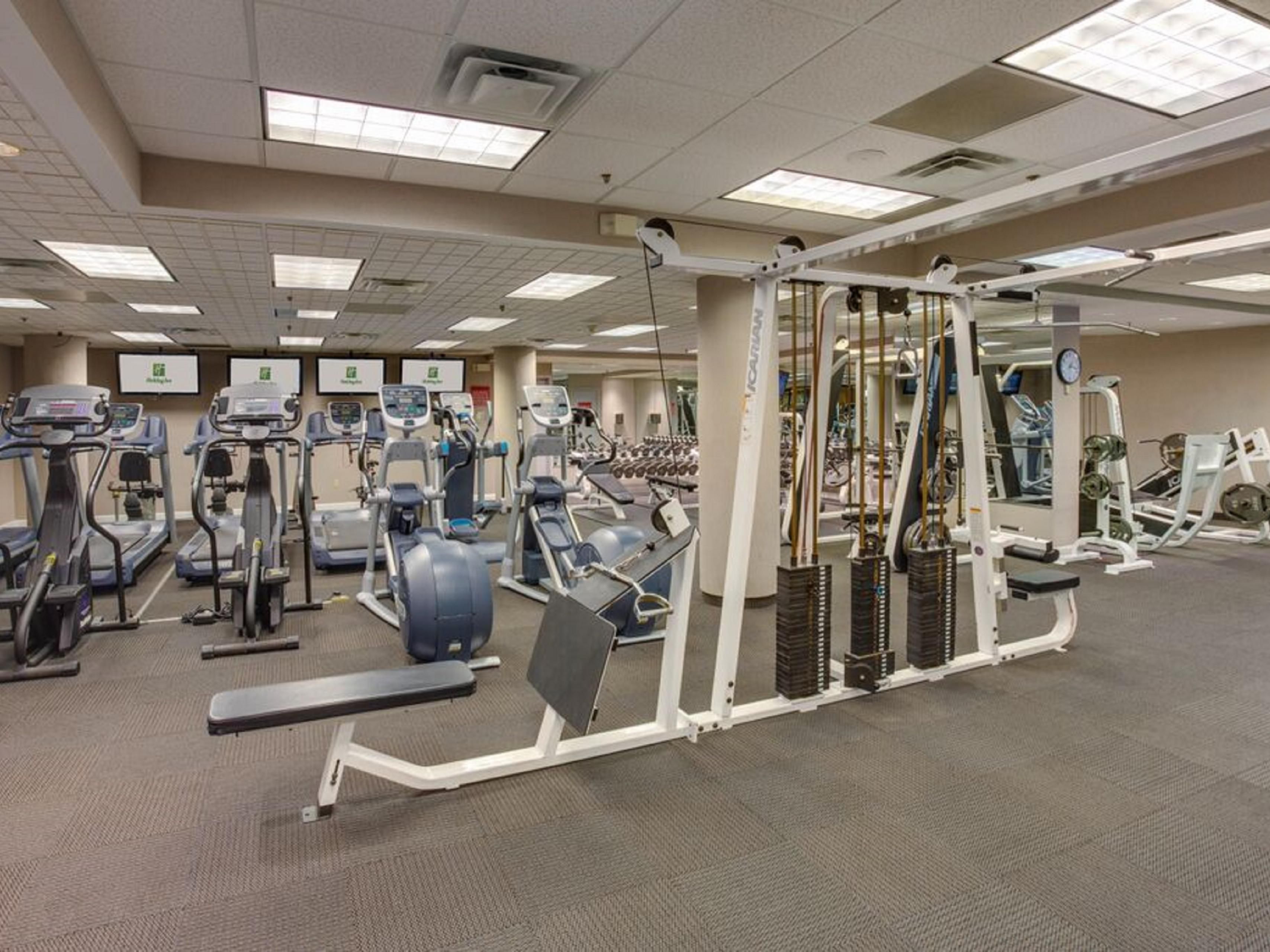 Get your sweat on with our 3,000 square foot fitness center, open 24 hours a day.