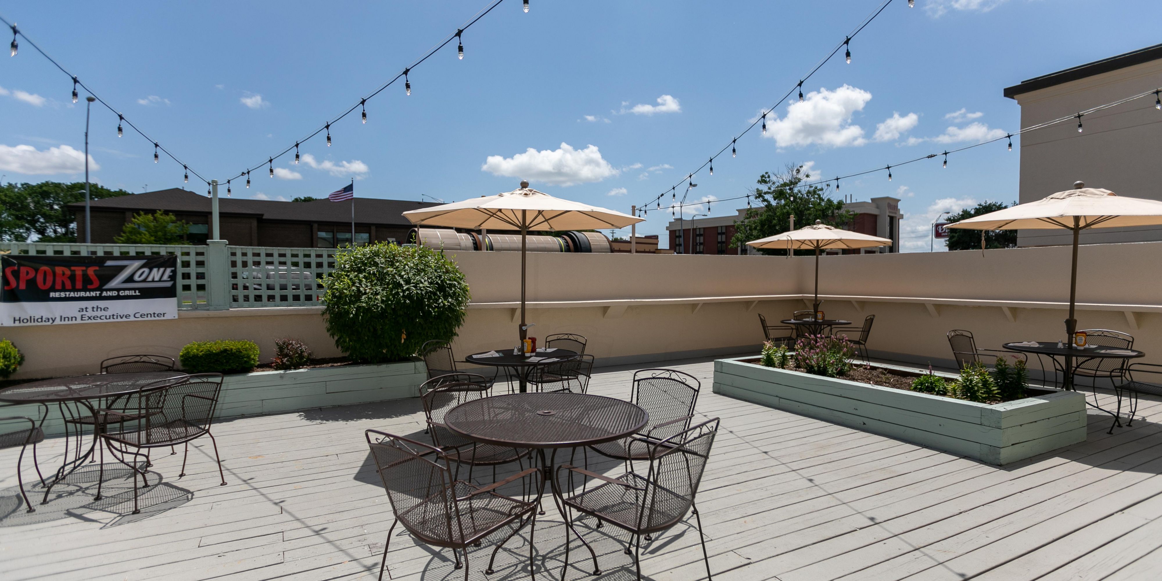 Check our website for live musical events on our patio.