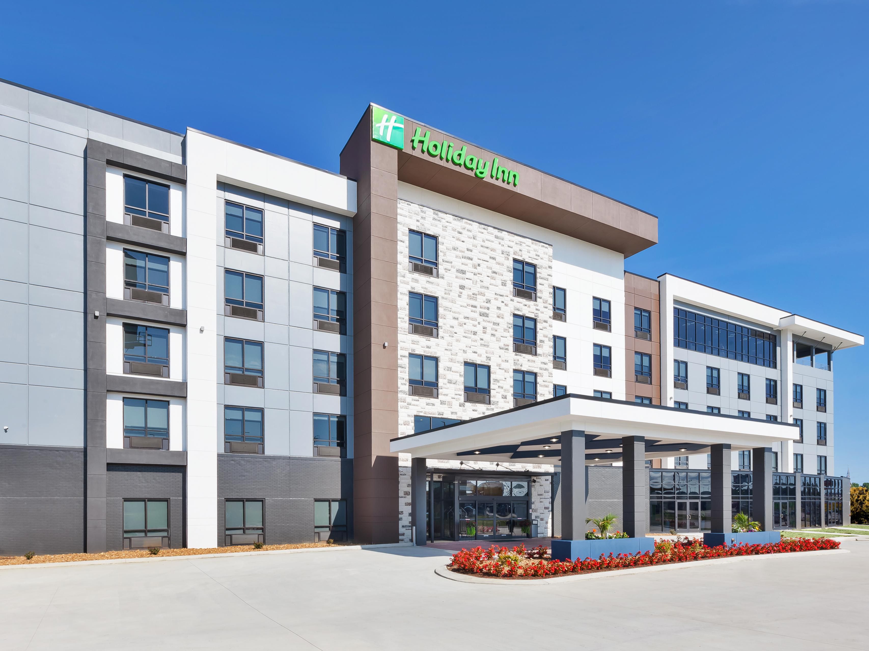 We're the newest hotel in the market. We opened on May 27th, 2021.  We have all the amenities to make your stay comfortable and fun. Enjoy a delicious dinner and drinks on our rooftop bar or just relax in your brand new guest room. We've got you covered. We look forward to hosting you.