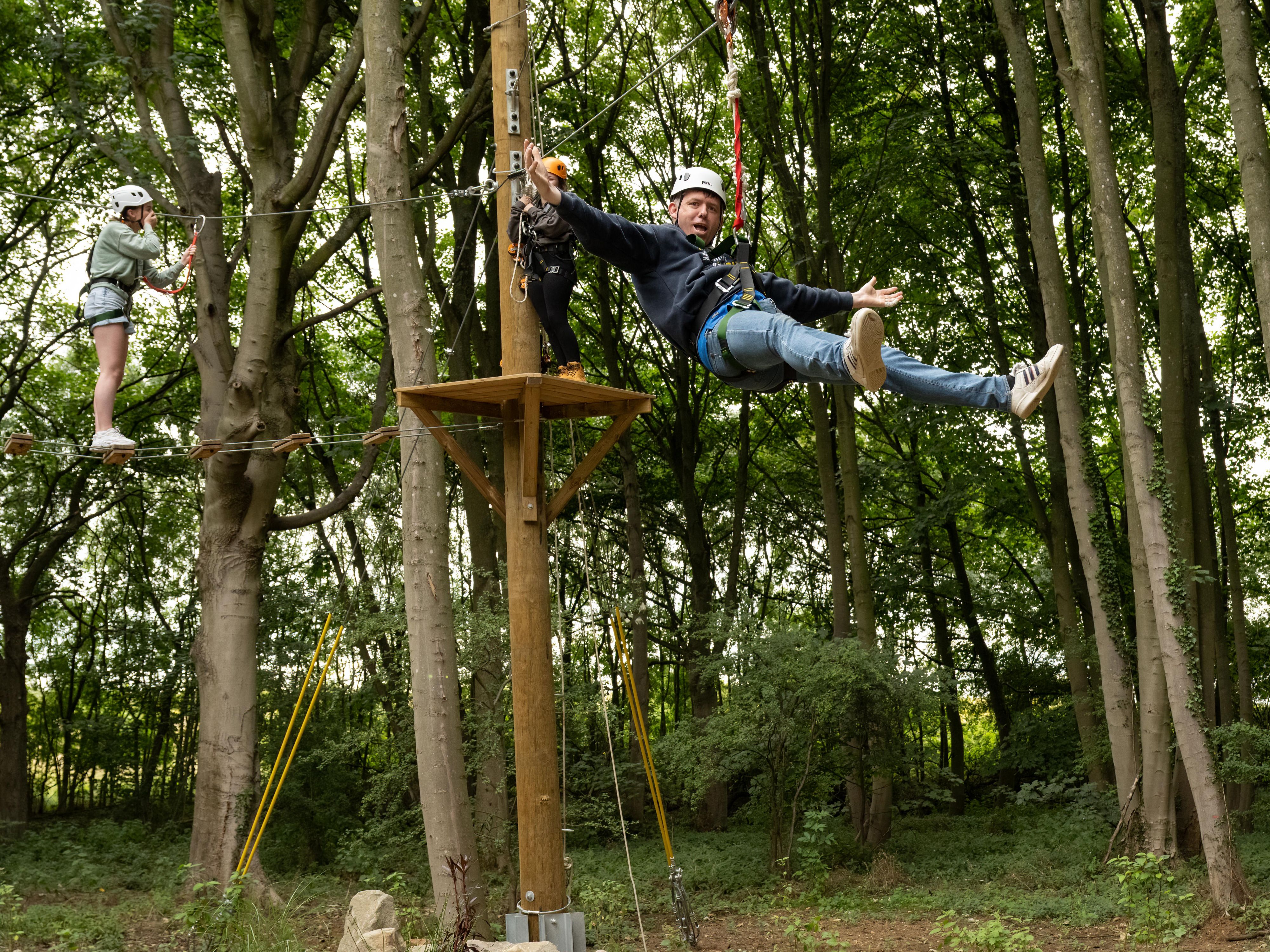 Our newest addition to the hotel. Iron Pit Woods Adventure offers the perfect opportunity to have some fun whilst you stay with us. Activities available; Adventure Golf, Axe Throwing, Disc and Foot Golf and our exhilarating aerial assault course.