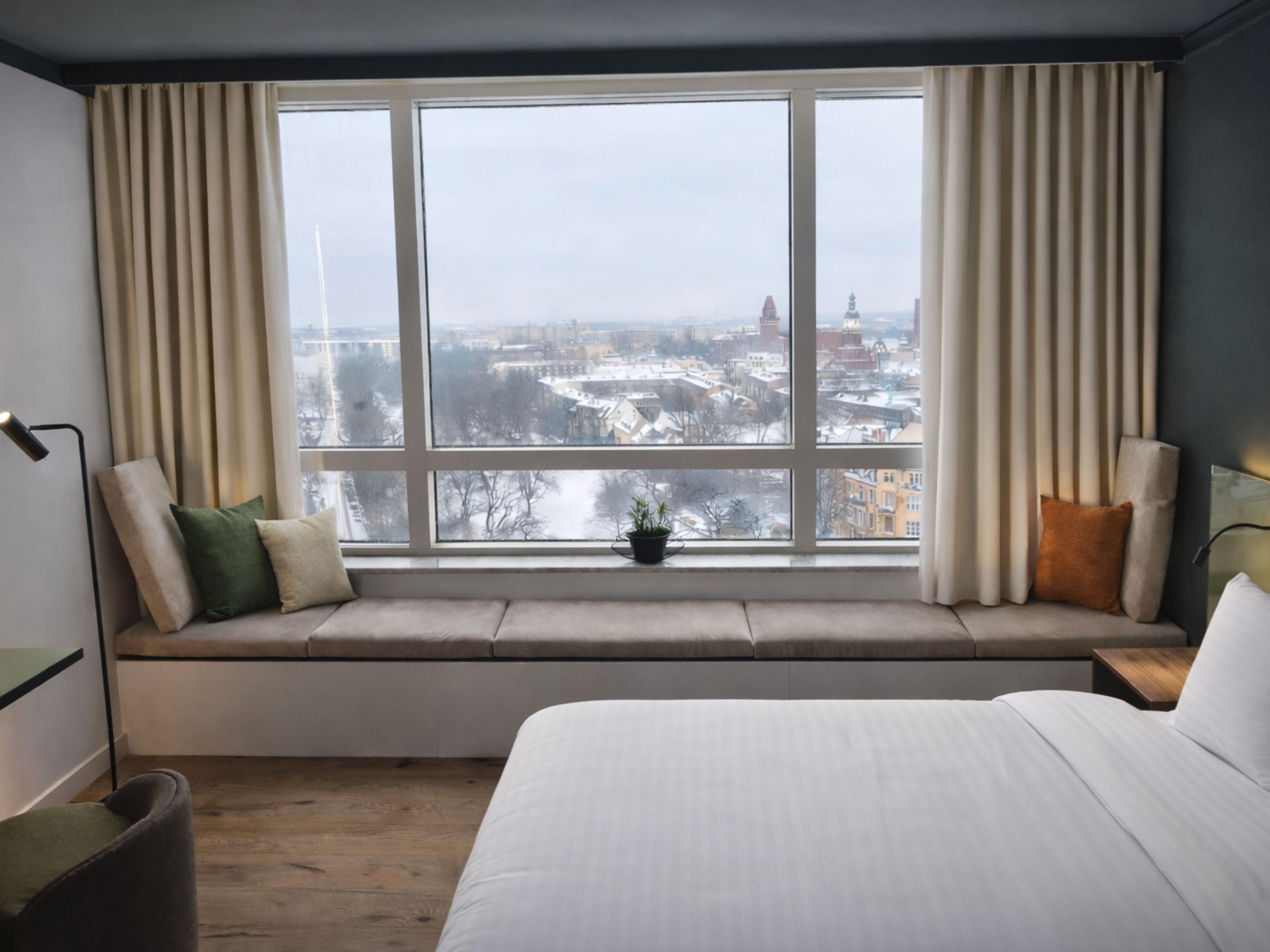 Premium Hotel Room with Stunning City View in Cottbus