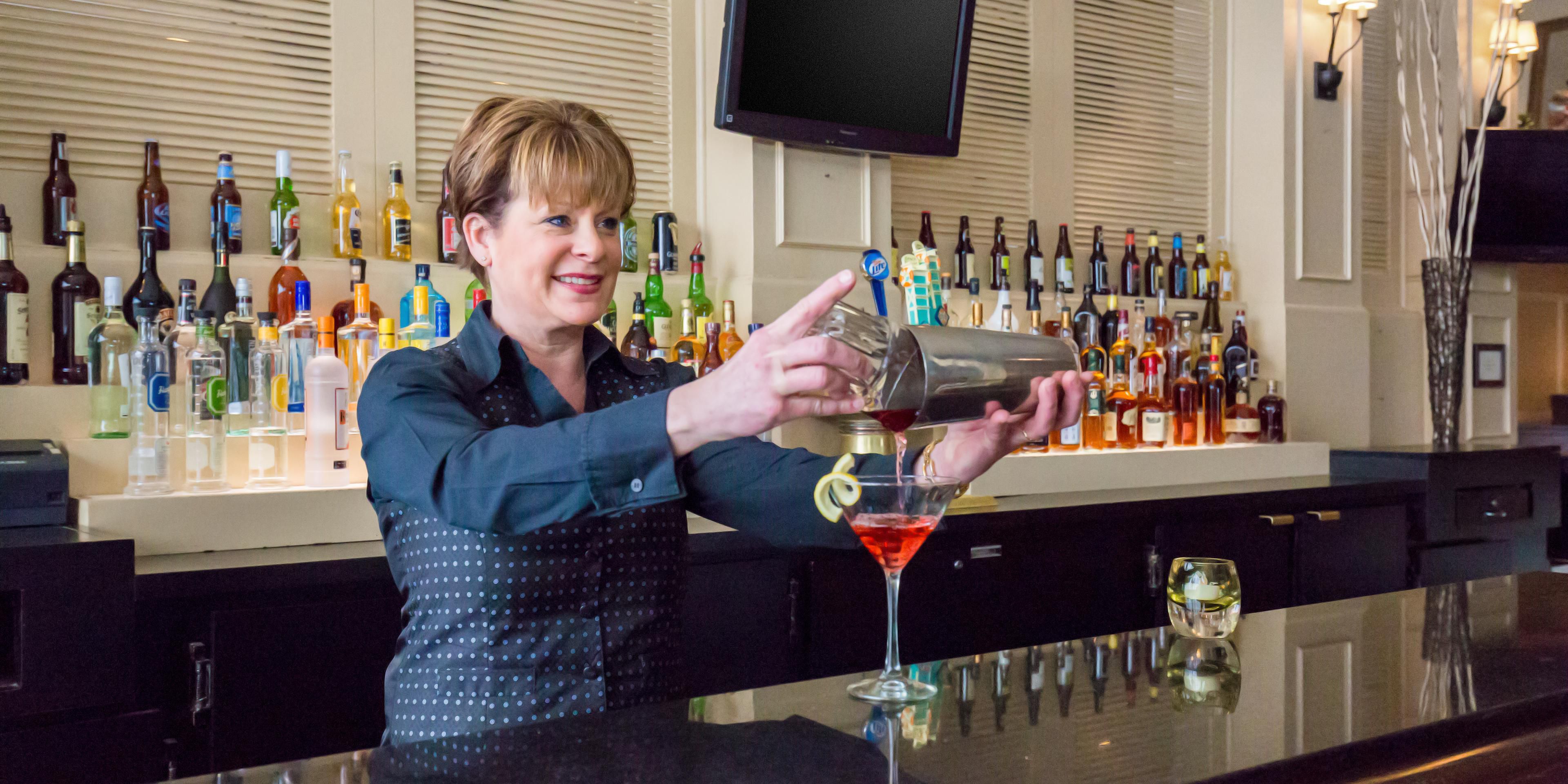 Sip into one of Three Oaks Lodge Lounge signature cocktail mixes.