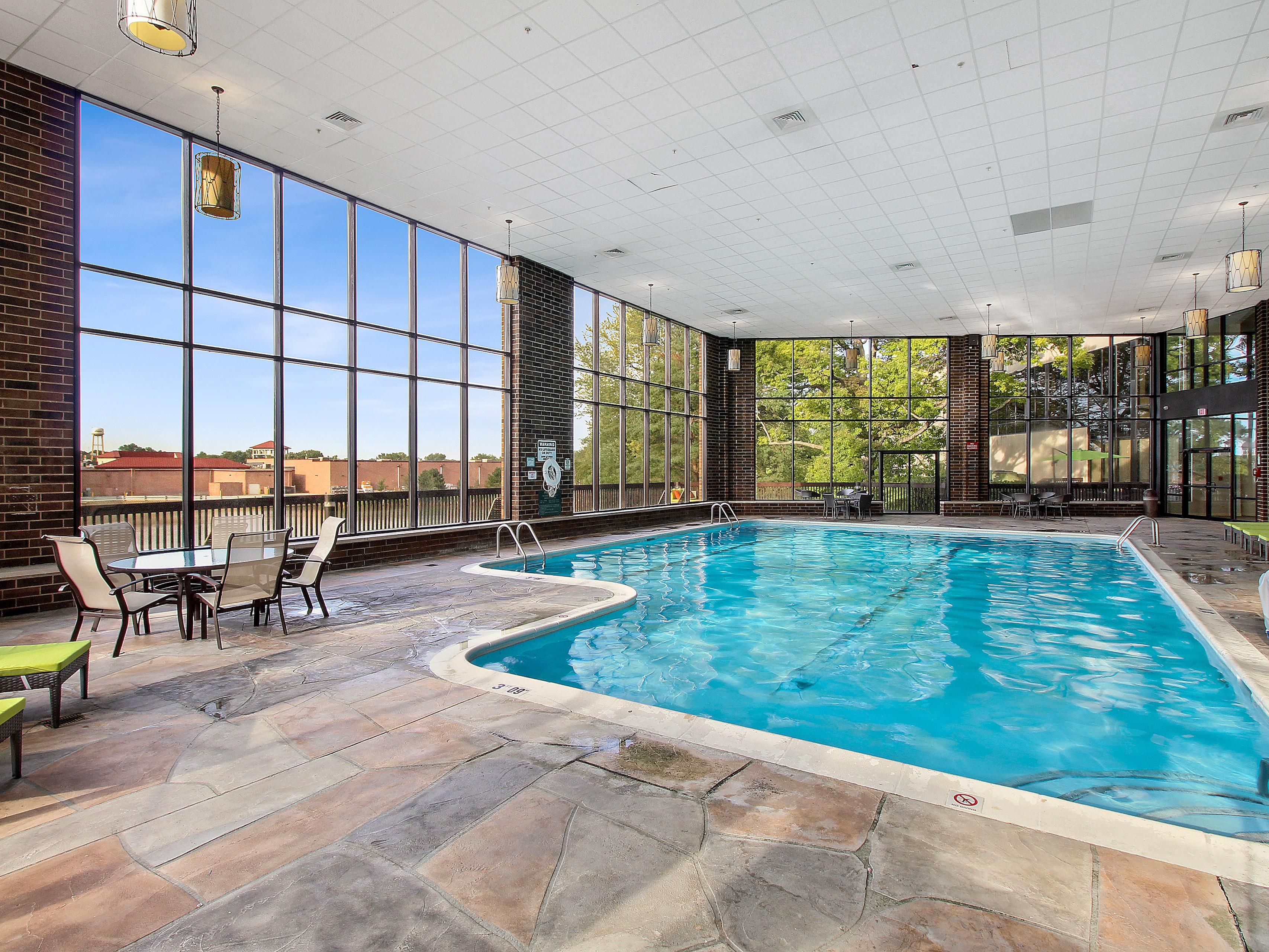 Chicagoland Resort like Indoor Swimming Pool in Crystal Lake.