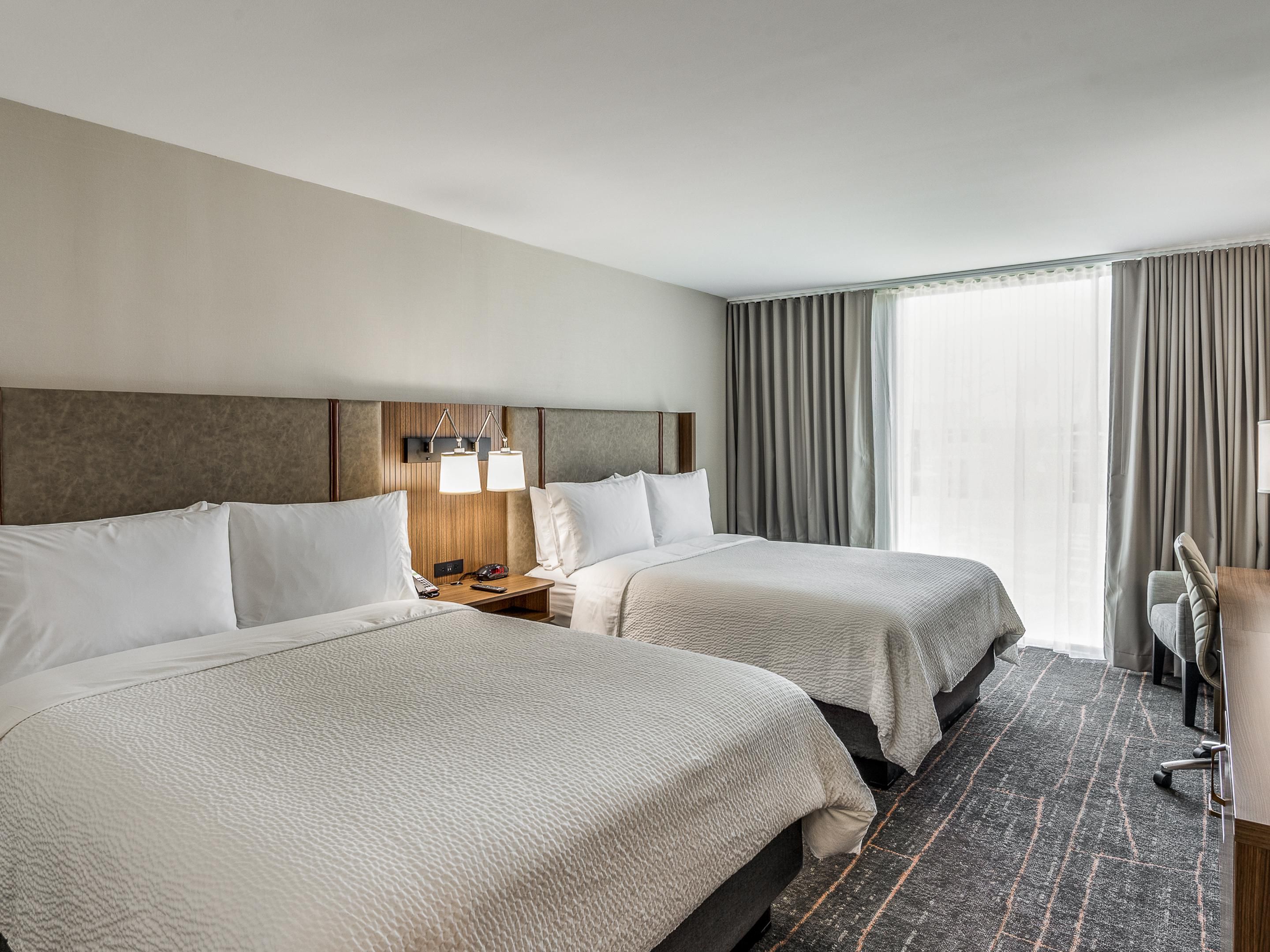 Enjoy your stay in our spacious double bed guest rooms.