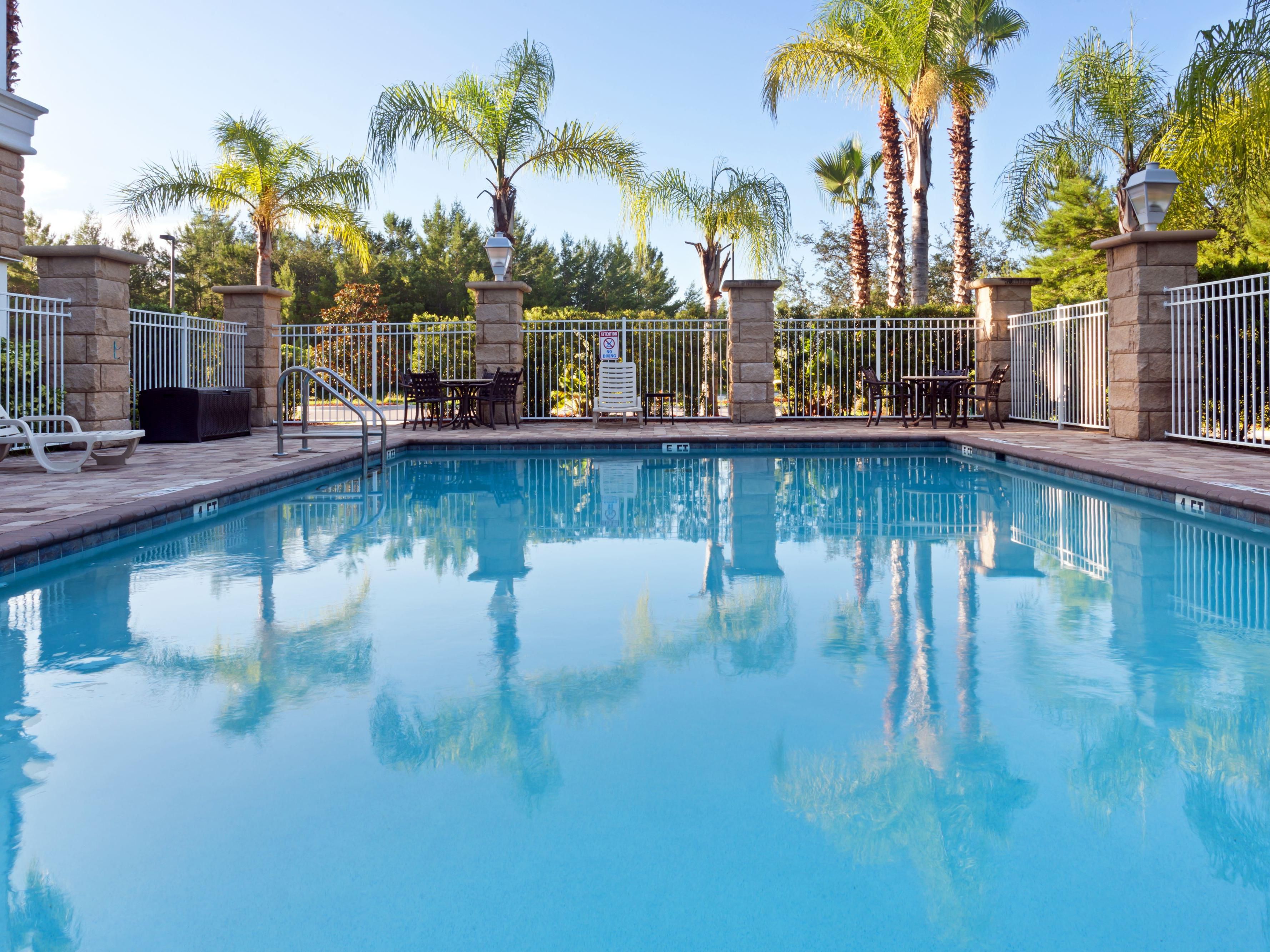 Soak in our stunning Swimming Pool