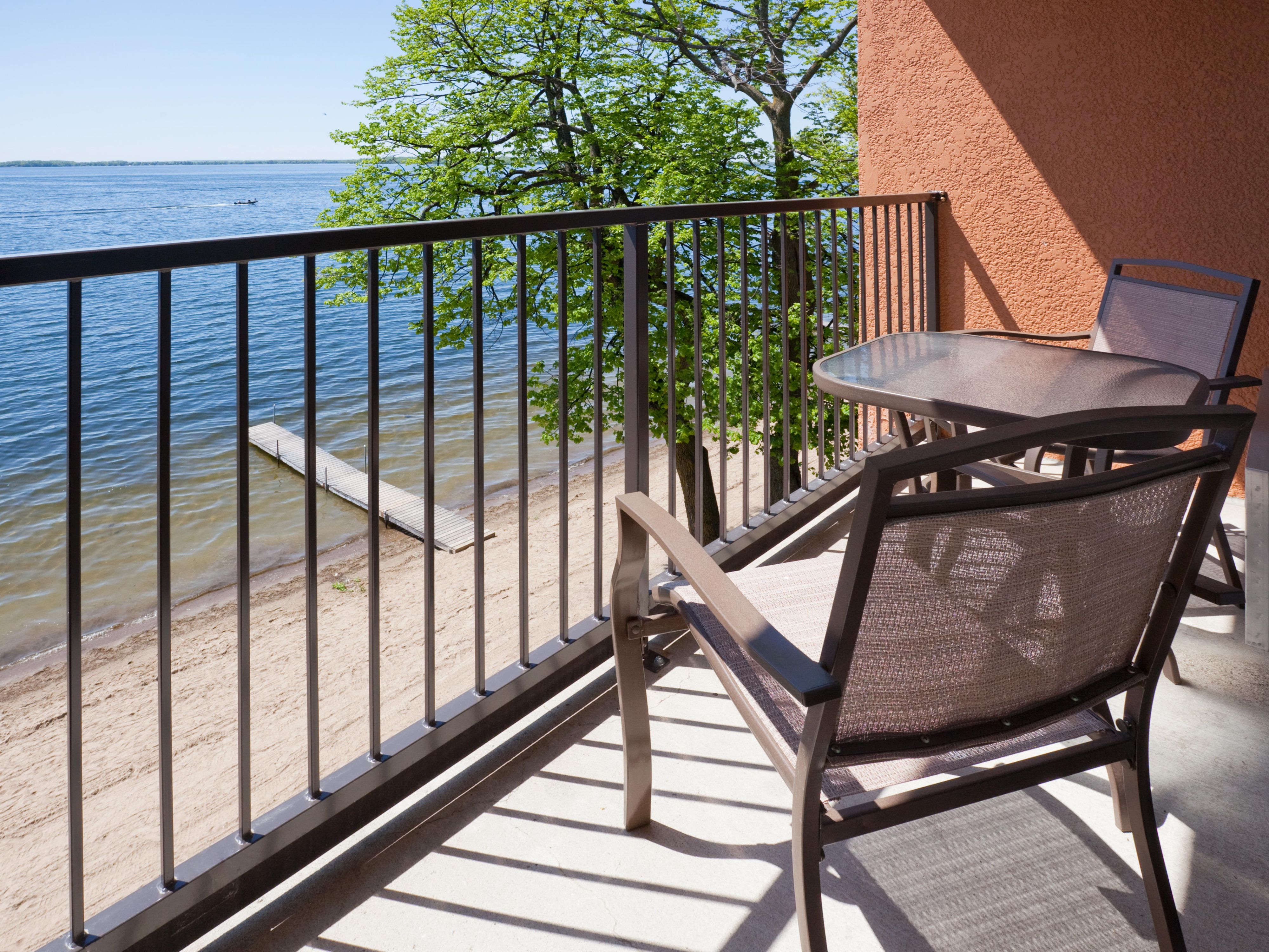 Our hotel is located right on Detroit Lake!  We offer Lake Front and Lake View rooms for our guests!  Enjoy the views from your rooms and then walk right down to the water in a matter of minutes when you are ready for some fun and recreation!