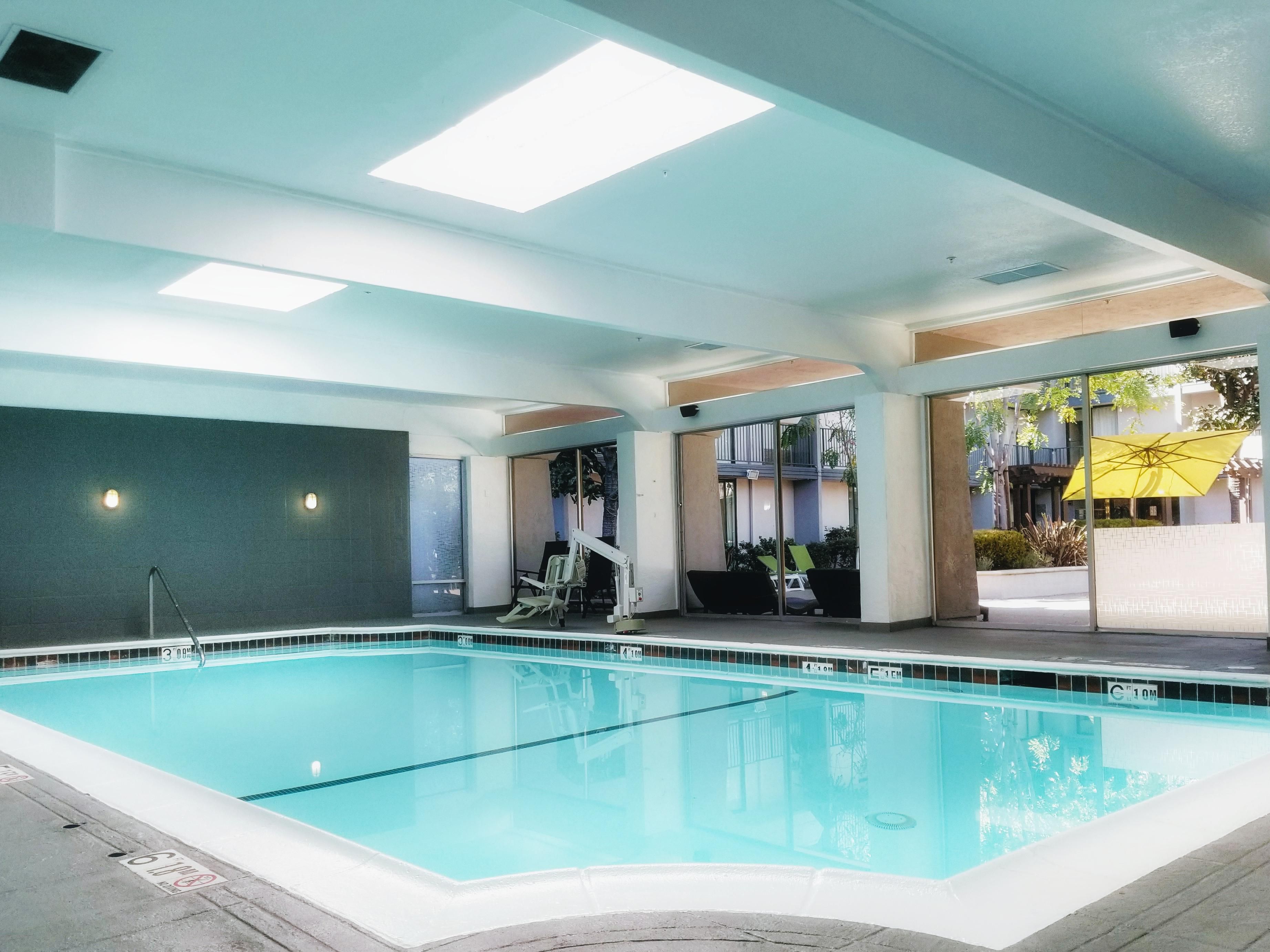 Enjoy our indoor heated pool open all year round.  
