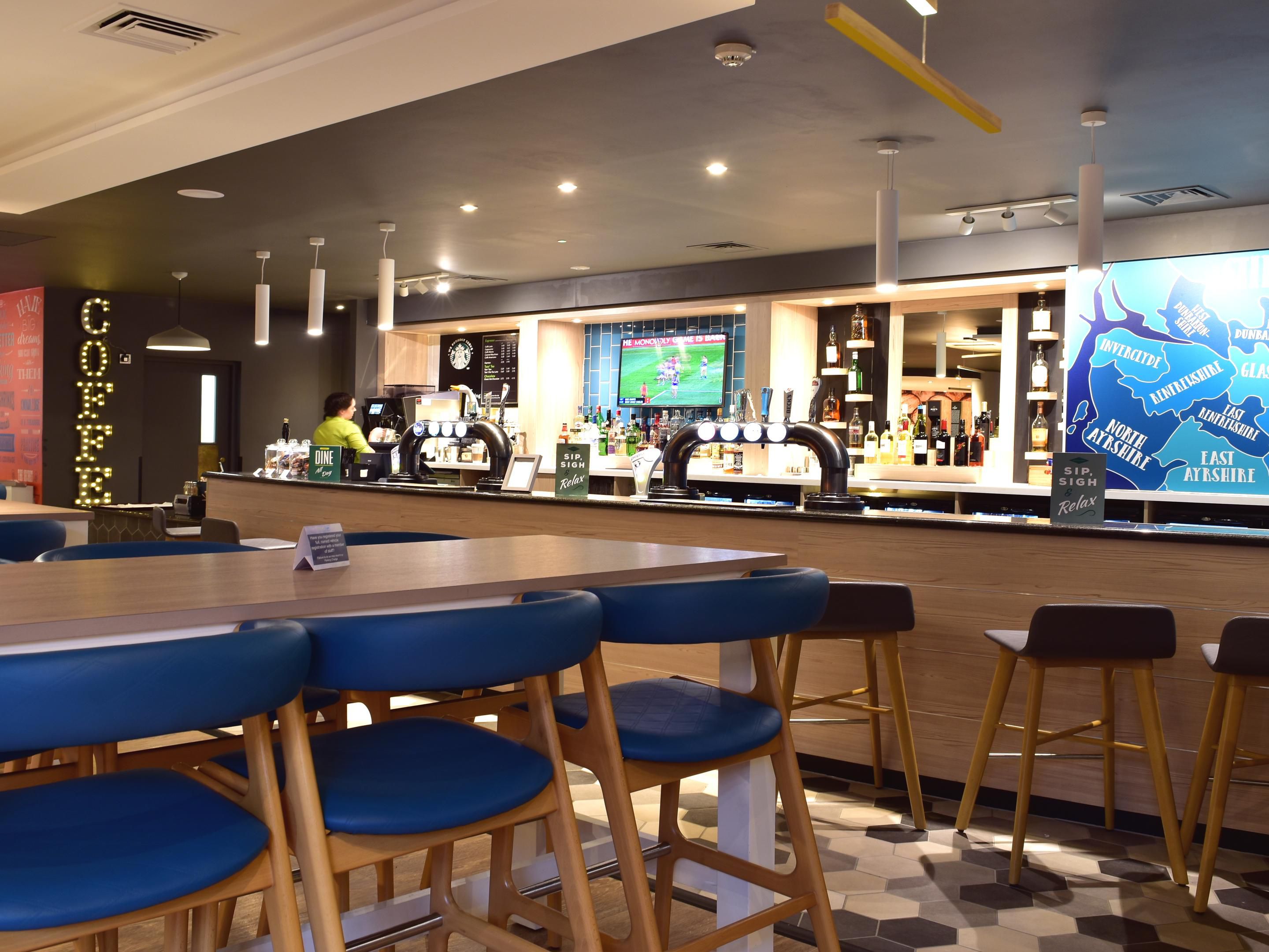 opções de refeições no holidayinn