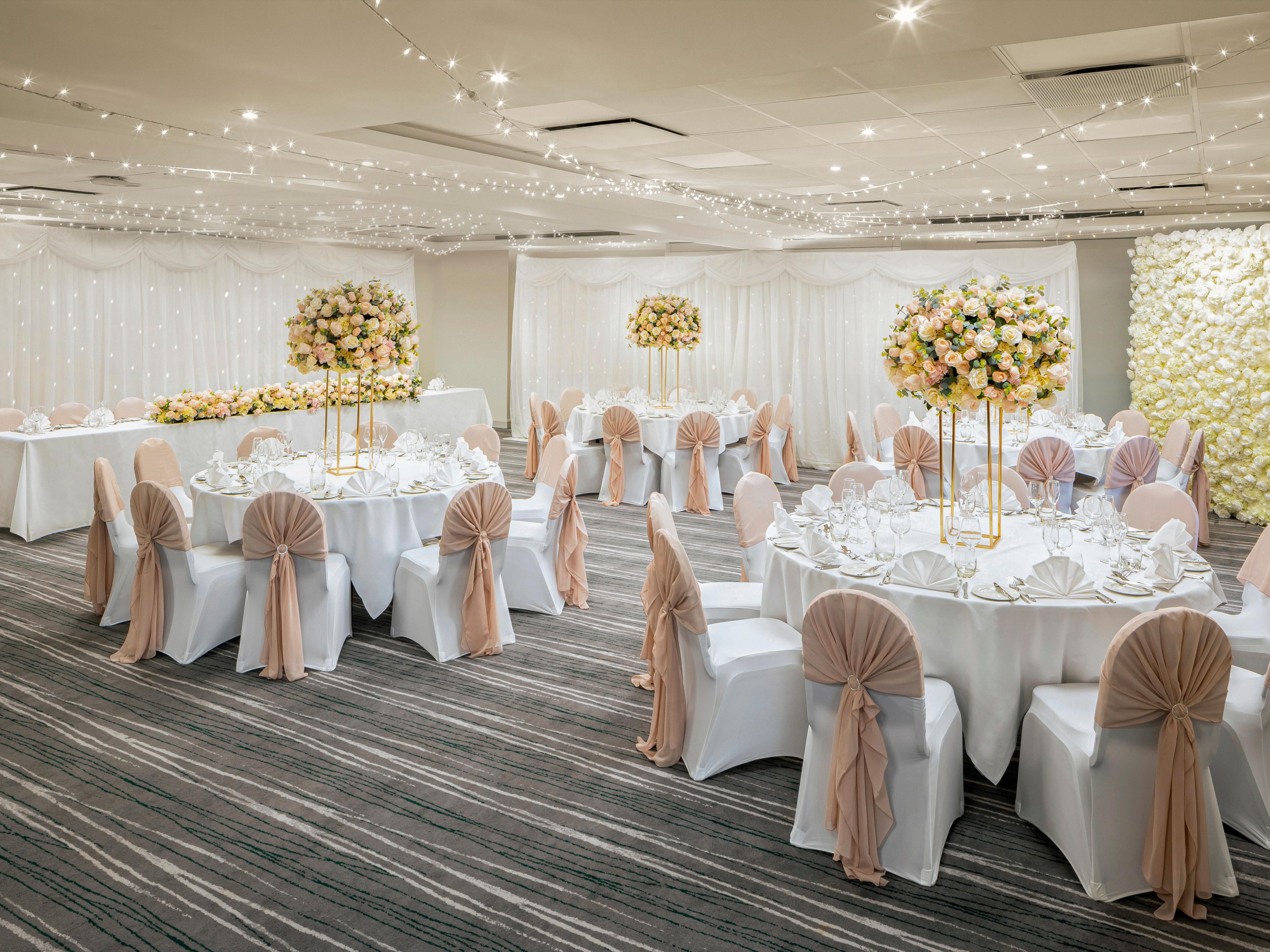 Experience your fairy tale wedding. We understand that every love story is unique, and our dedicated team is on hand to support you every step of the way, tailoring our services to you and ensuring your special day is unforgettable.
