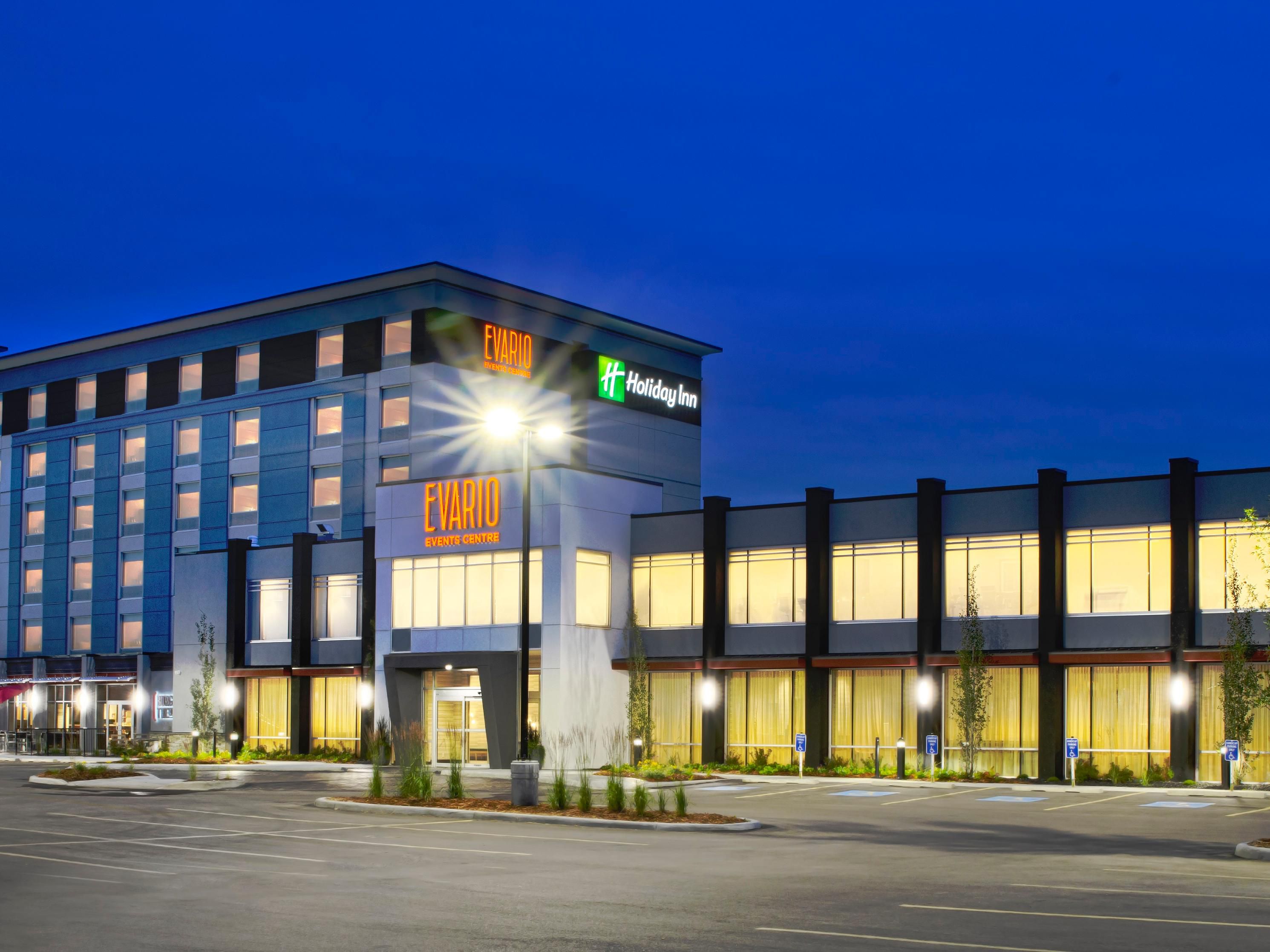 The Holiday Inn Edmonton South- Evario Events offers all overnight guests as well as guests attending a meeting or event at the Evario Centre. 