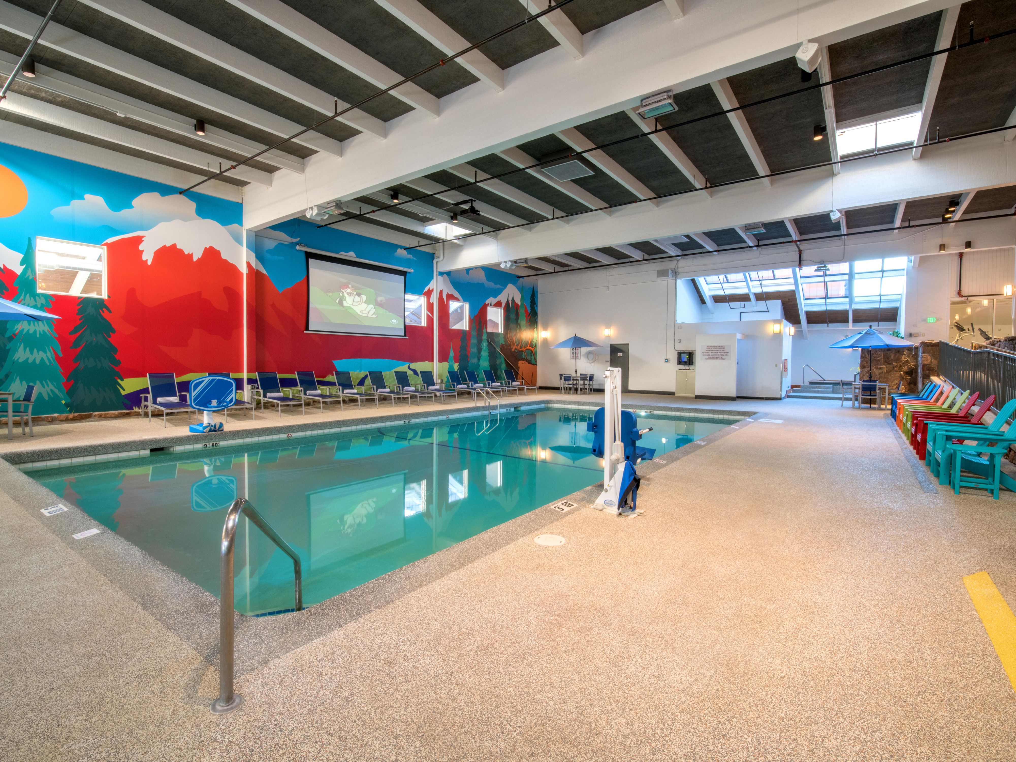 Indoor pool at Holiday Inn Estes Park