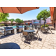 Relax in our pool patio