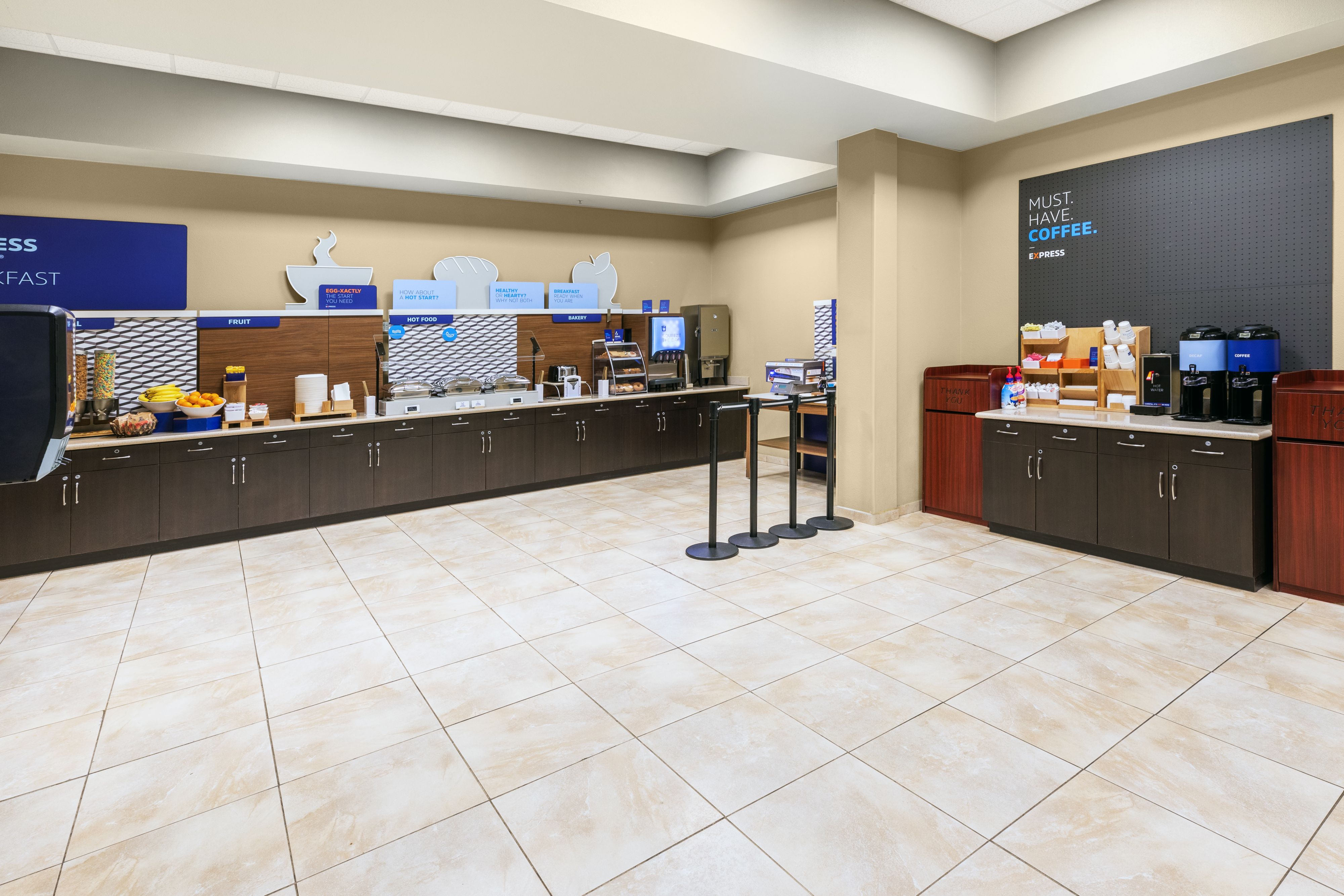 Enjoy our complimentary Express Start hot breakfast daily.