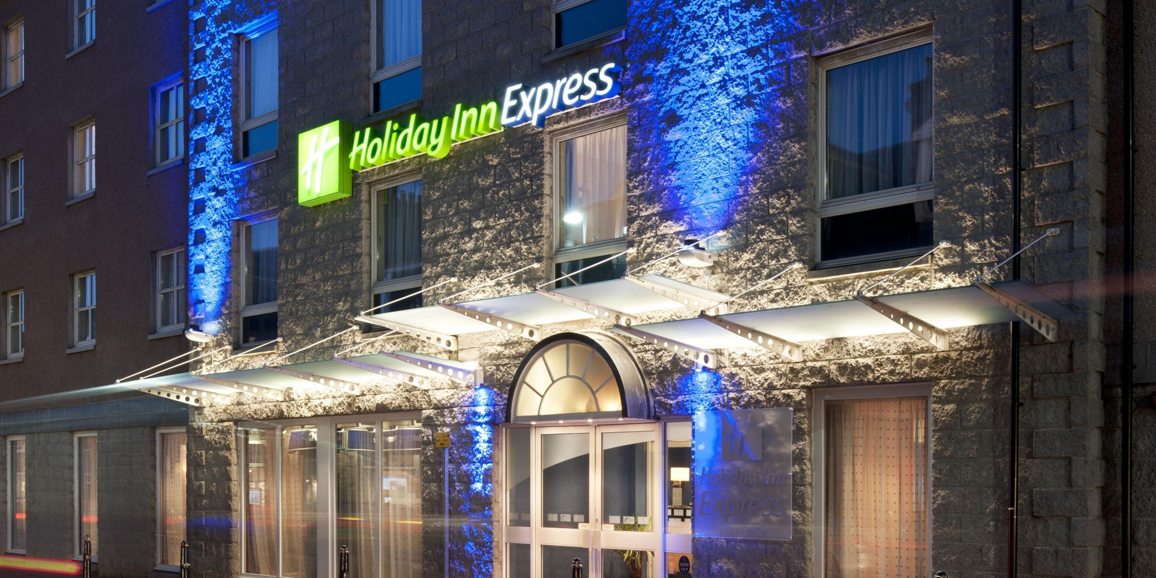 Located a stone throw away from Union Street, Union Square & Aberdeen Railway Station, Holiday Inn Express Aberdeen City Centre is the ideal base whether your trip to the city be for work or pleasure.