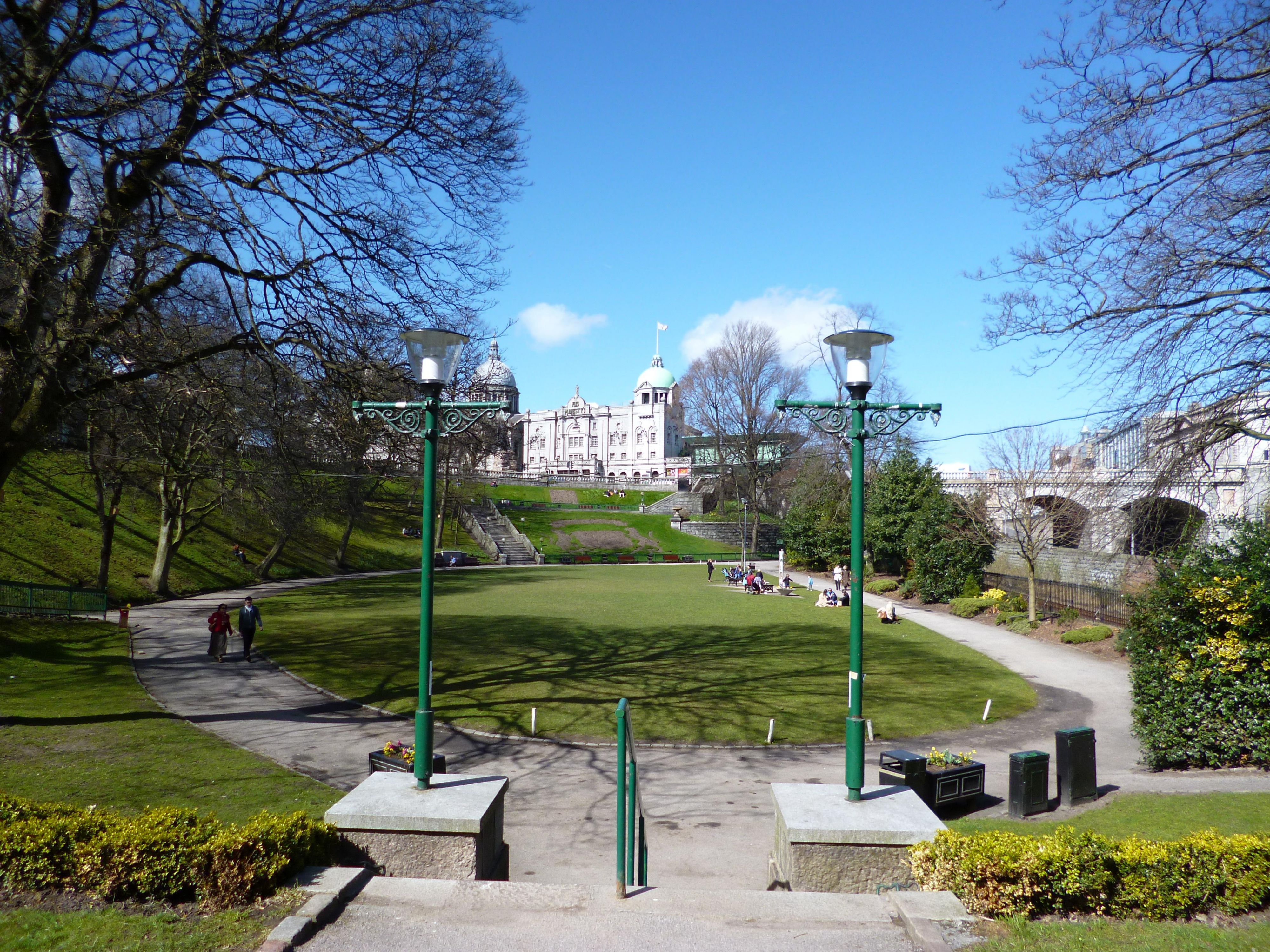 Union Terrace Gardens, close to Holiday Inn Express Aberdeen City