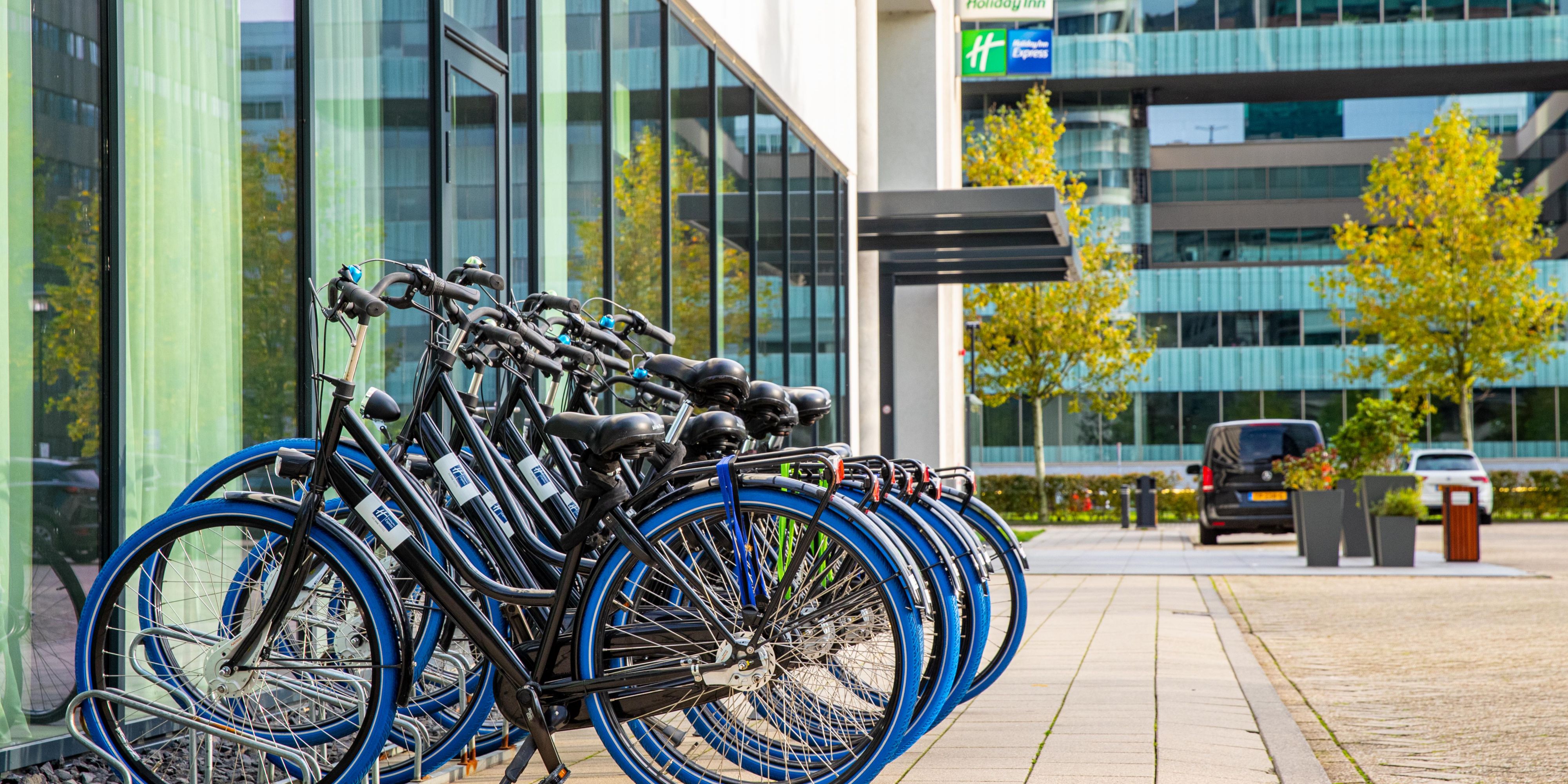 Explore the city of Amsterdam like a local in an eco-friendly, active way. Our bikes are available at our reception. To guarantee availablility, please reserve in advance.