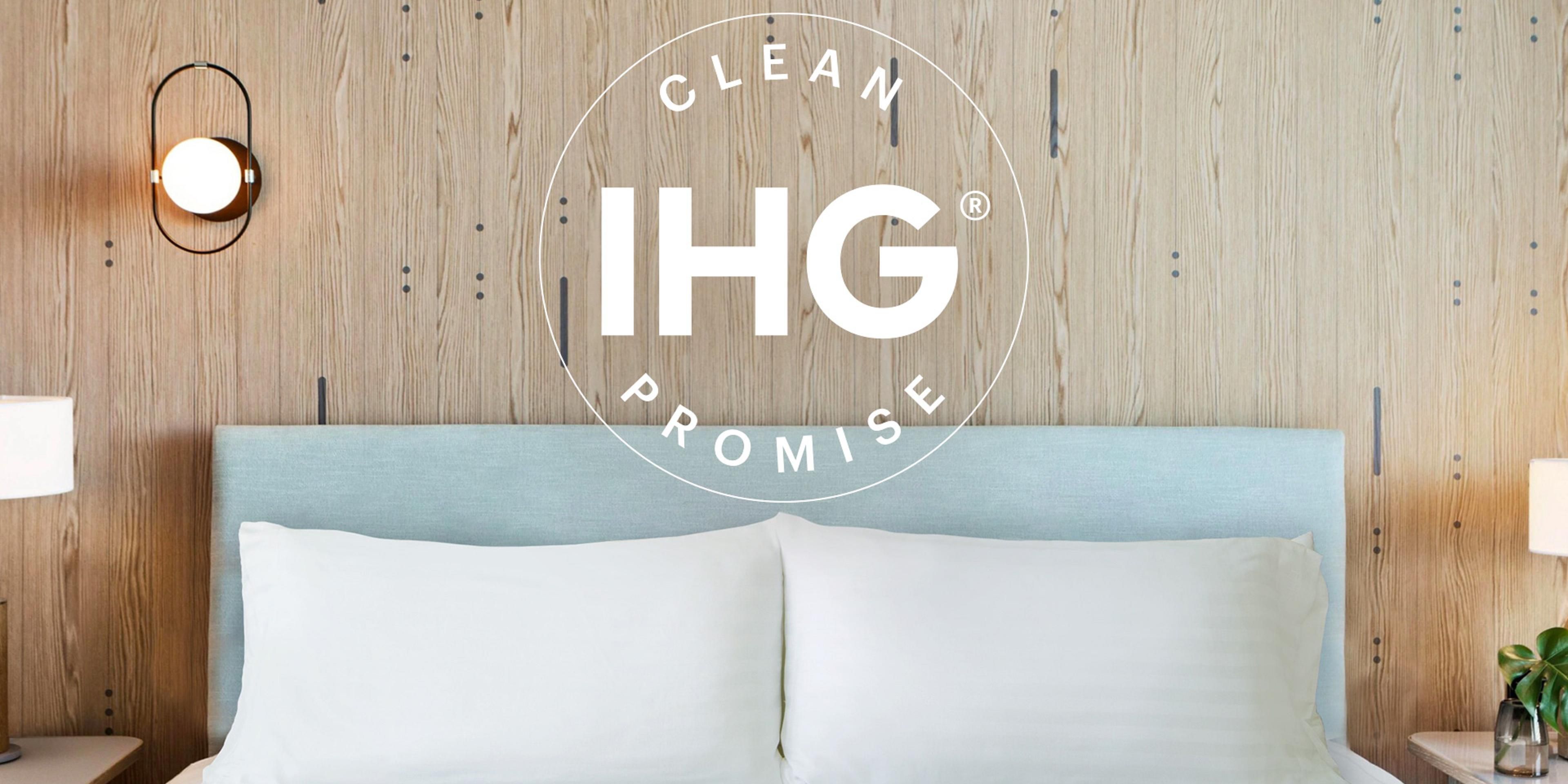 IHG has a long-standing commitment to rigorous cleaning procedures. This IHG Way of Clean program is now being expanded with additional COVID-19 protocols and best practices.