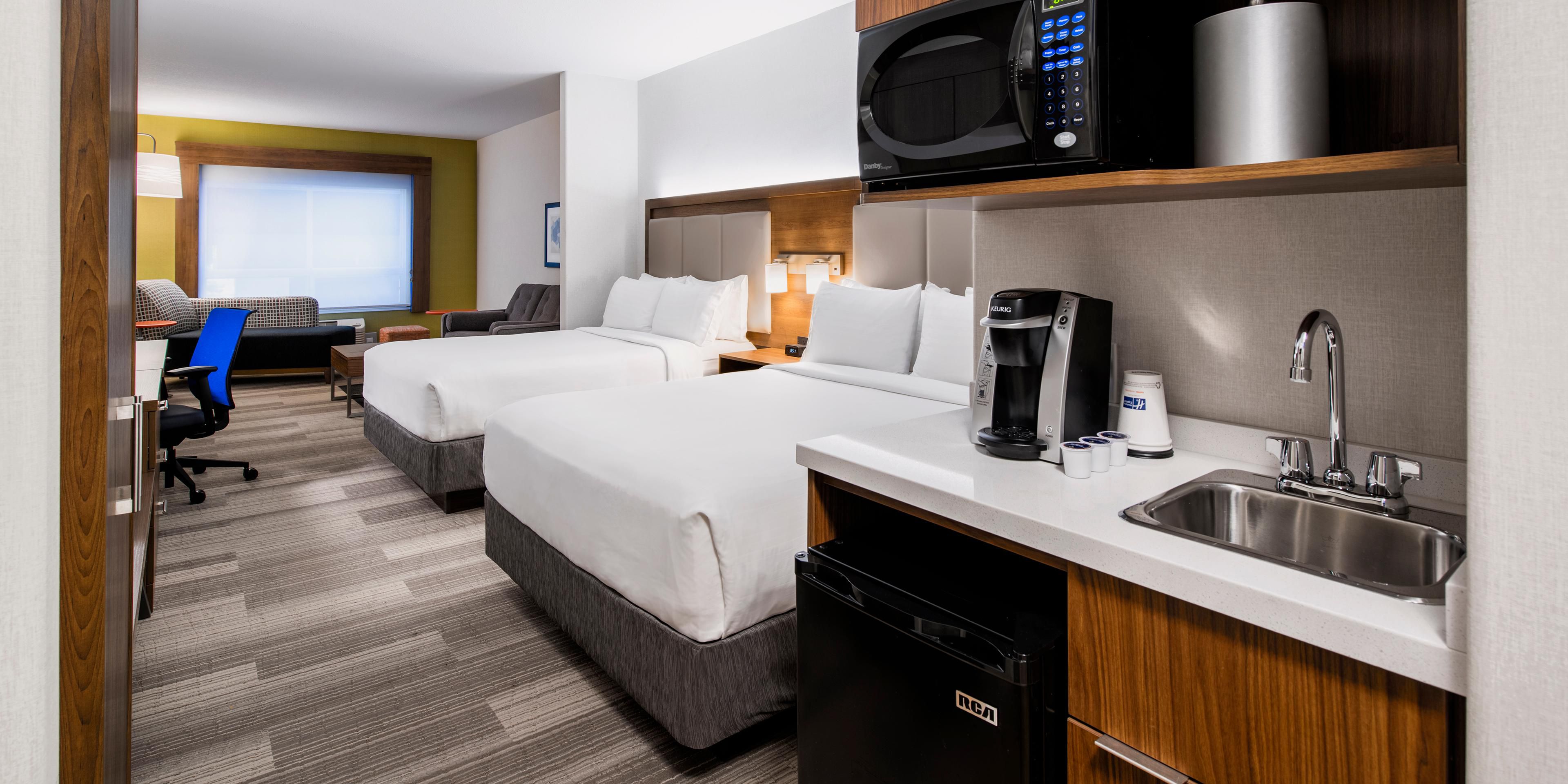 Our rooms feature a microwave, minifridge and coffee maker to make your longer stay more comfortable. We are also less than 3km away from the Real Canadian Superstore for all of your shopping needs.