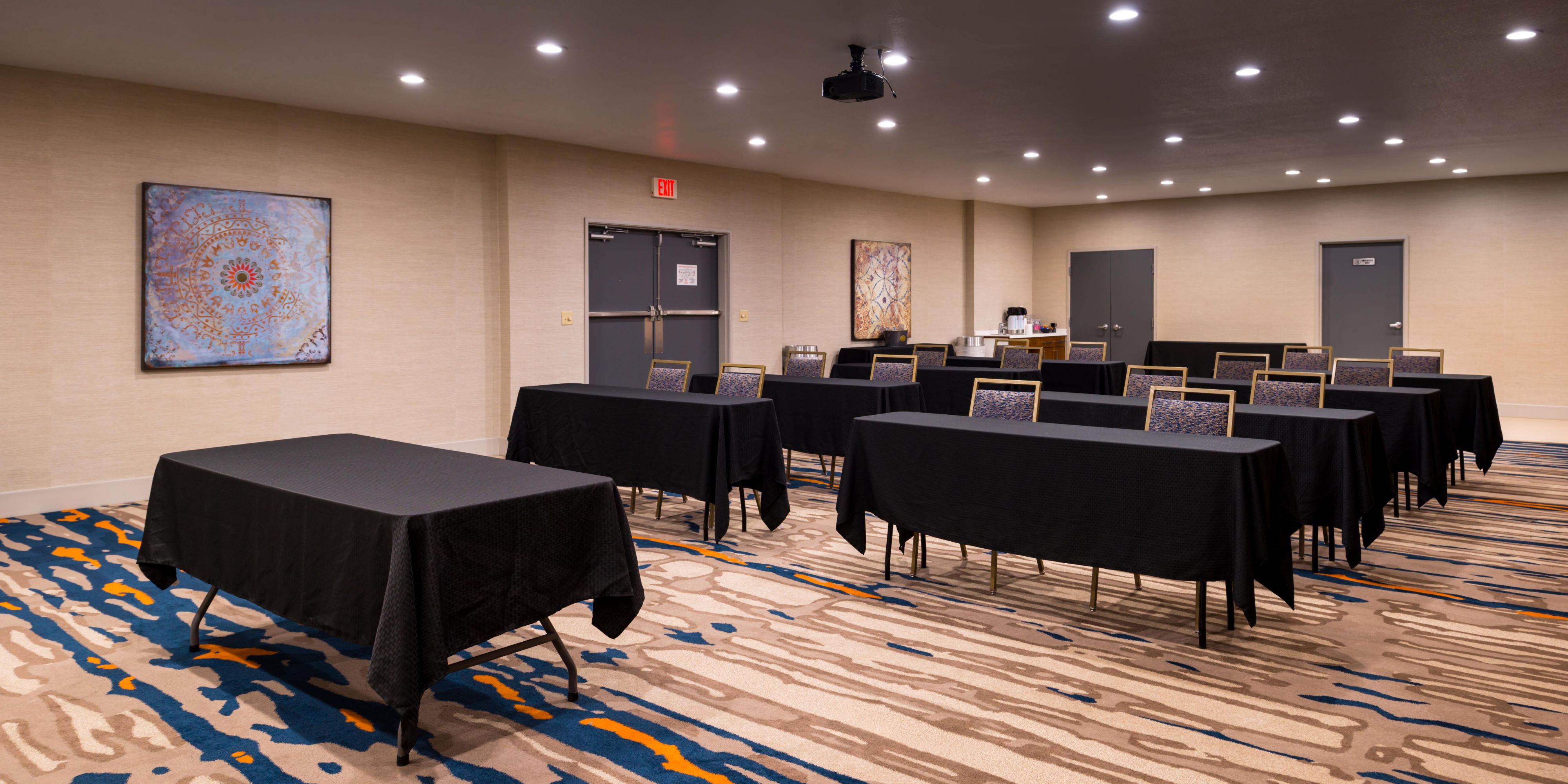 We have a meeting room to serve all your meeting needs up to 60 people. Lets win together on your next meeting.