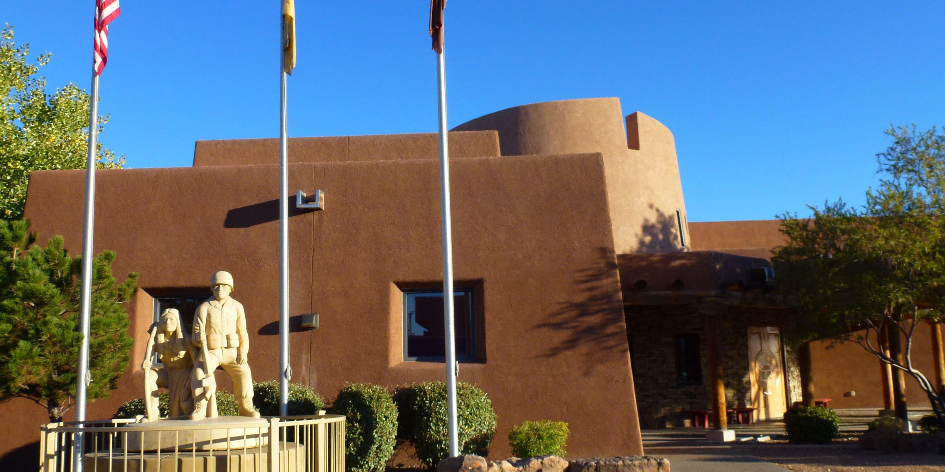 We are across the street from the Indian Pueblo Cultural Center, your gateway to the 19 Pueblos of NM! Experience the rich history and varied cultures of the Pueblos in New Mexico at the IPCC's world-class museum, enjoy native foods in the restaurant, or shop for Native American art, jewelry and pottery. Live dancing and musical events on weekends!