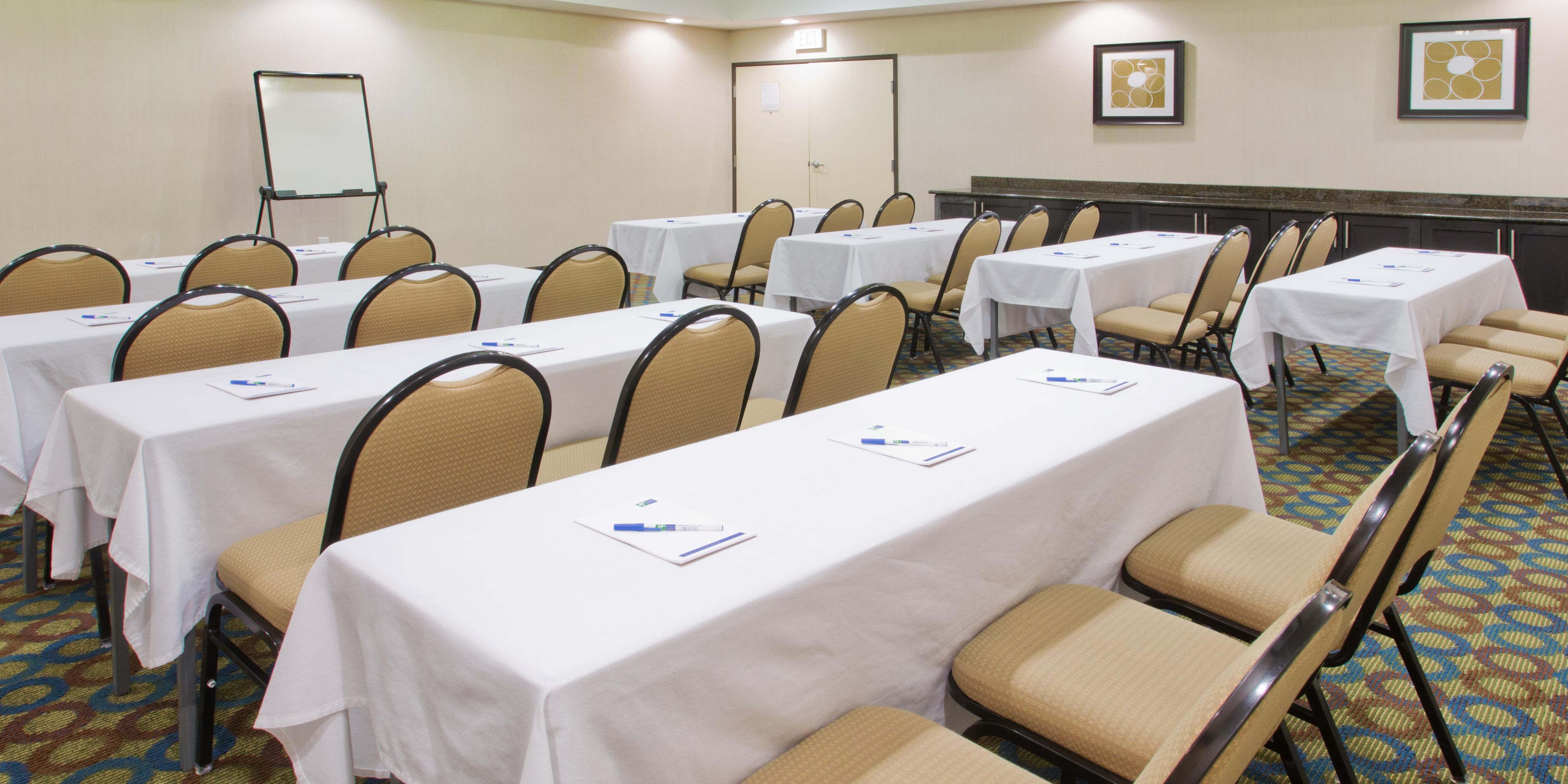 From baby showers to your next boardroom meeting. Our meeting space is suited for all your needs. 