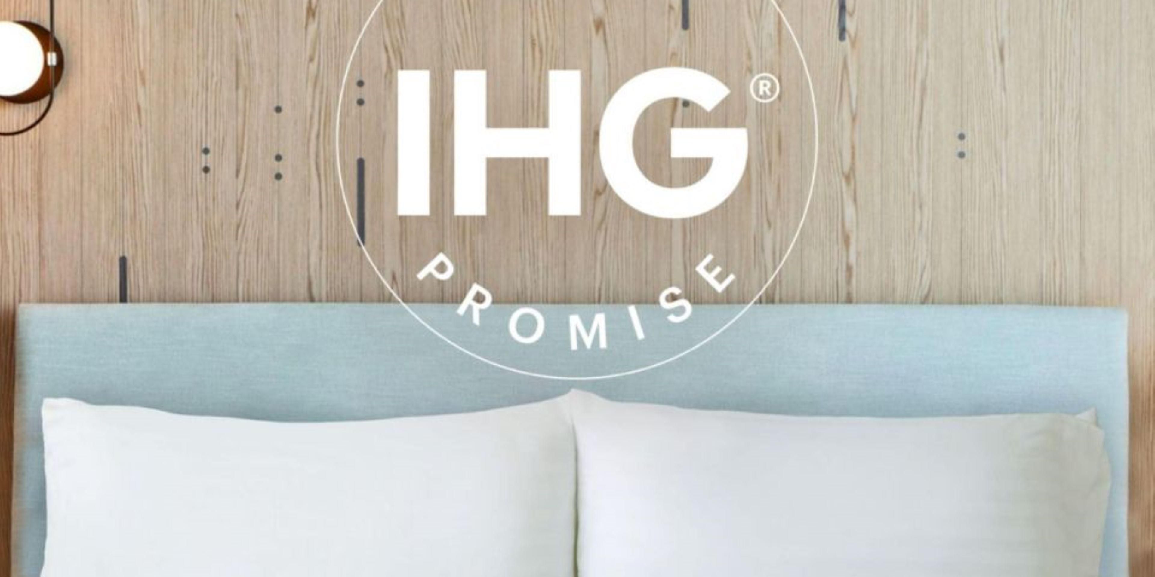 Good isn't good enough ~ we're committed to high levels of cleanliness.  That means clean, well maintained, clutter free rooms that meet our standards.  If this isn't what you find when you check-in then we promise to make it right.  That is the IHG Clean Promise.  