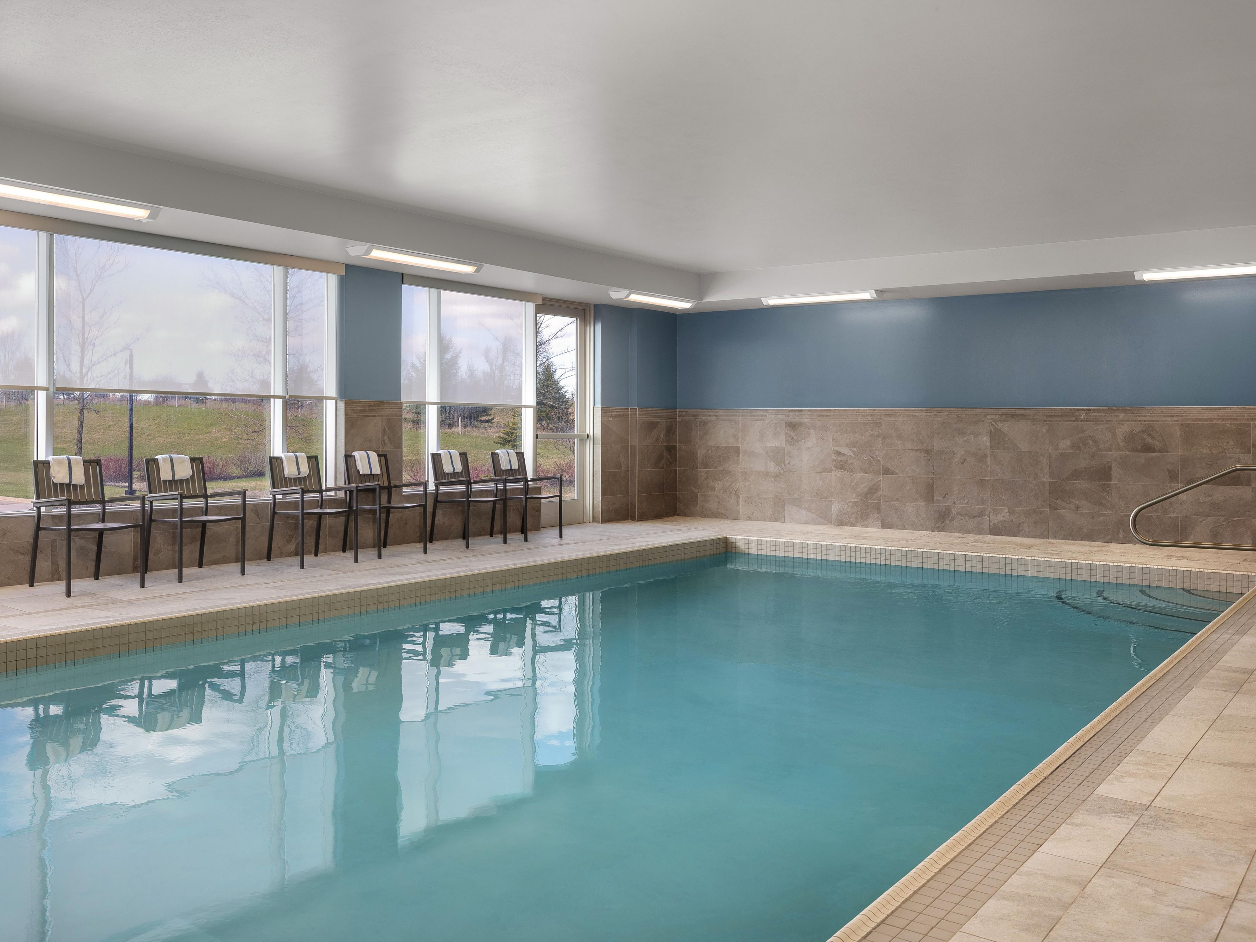 Indoor guest swimming pool