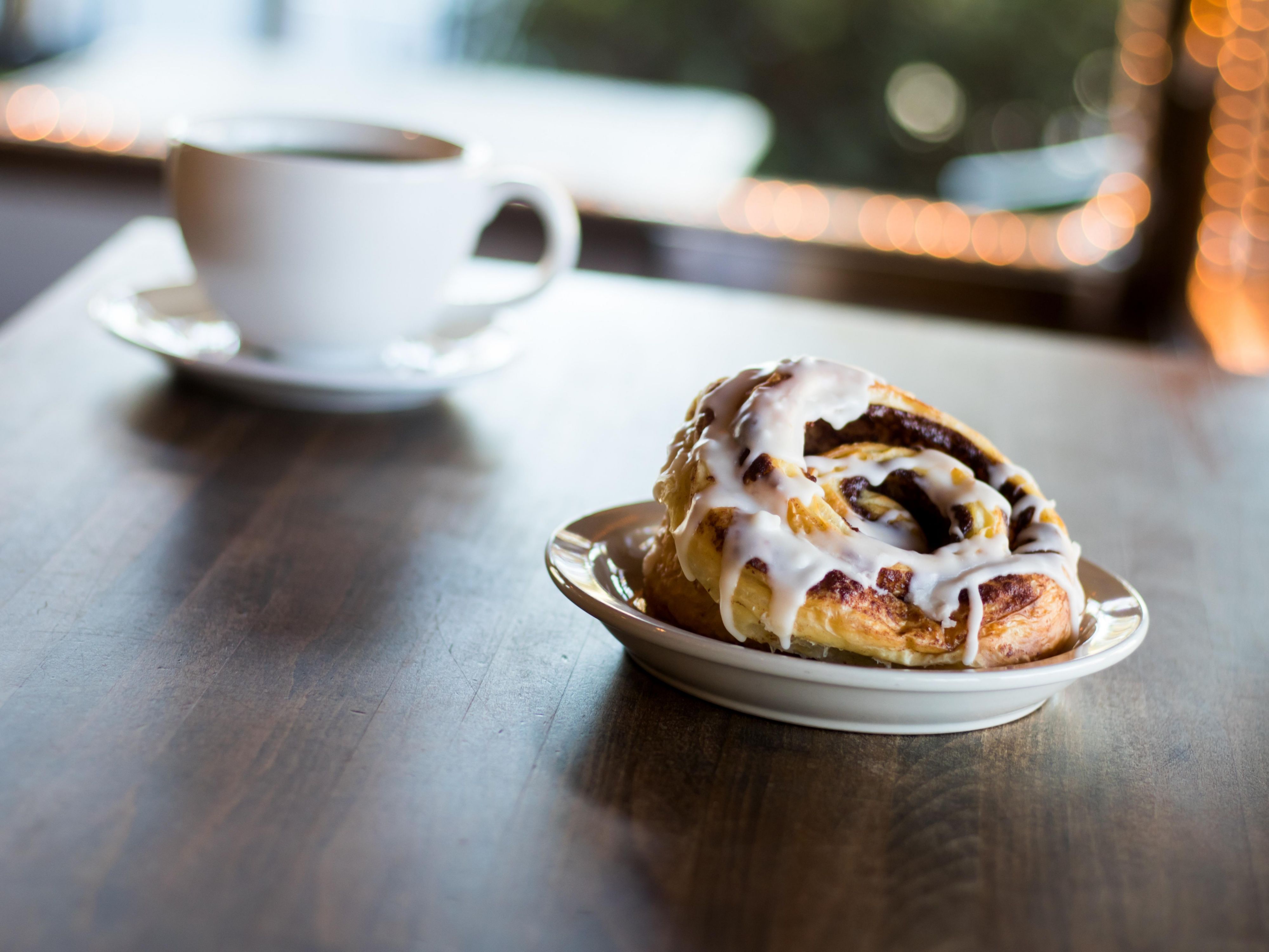 Enjoy our Famous Cinnamon Rolls, Pancakes on Demand as well as Gluten Free Options too!