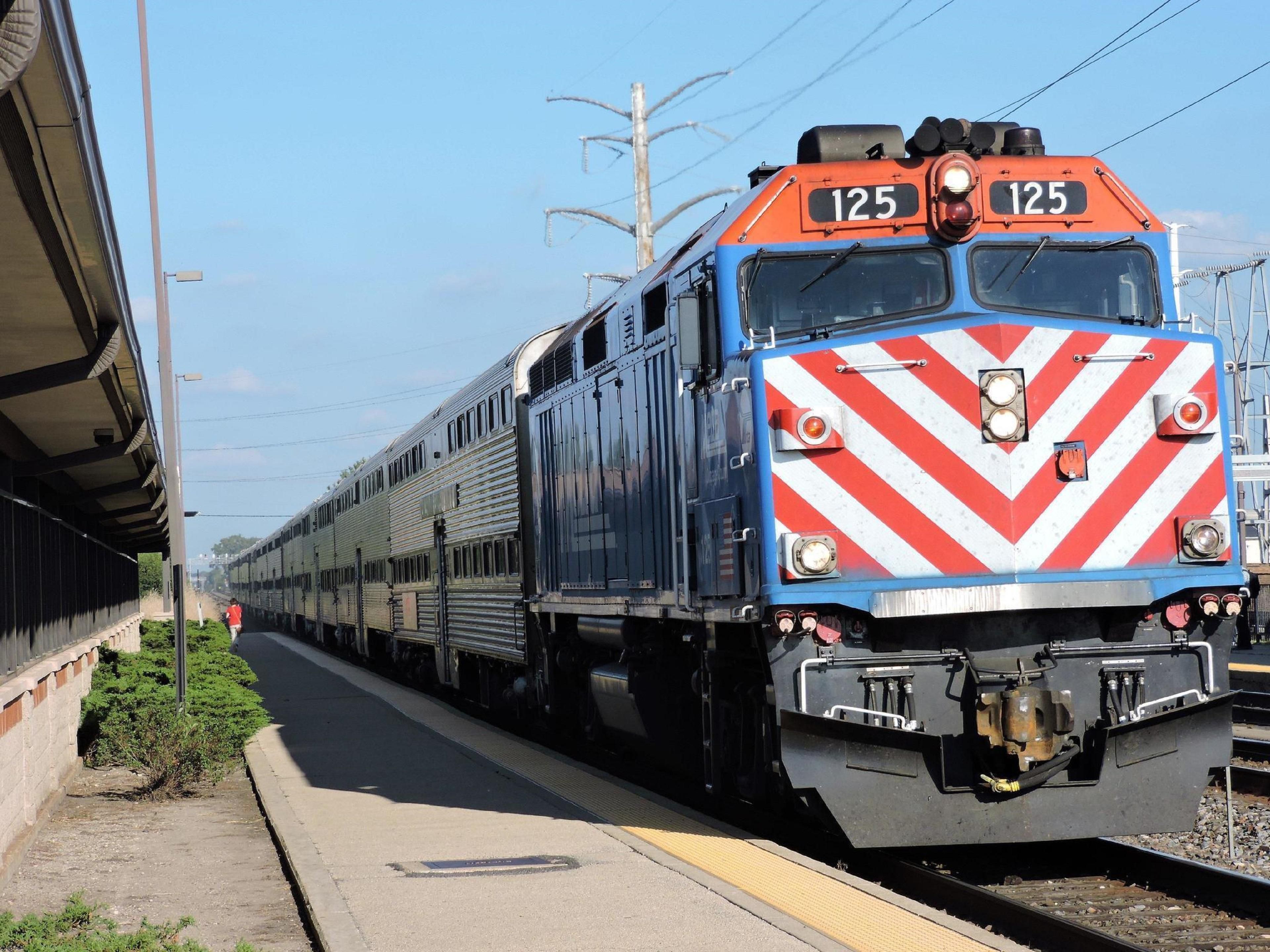 Burlington Northern Metra Schedule - nehreg7