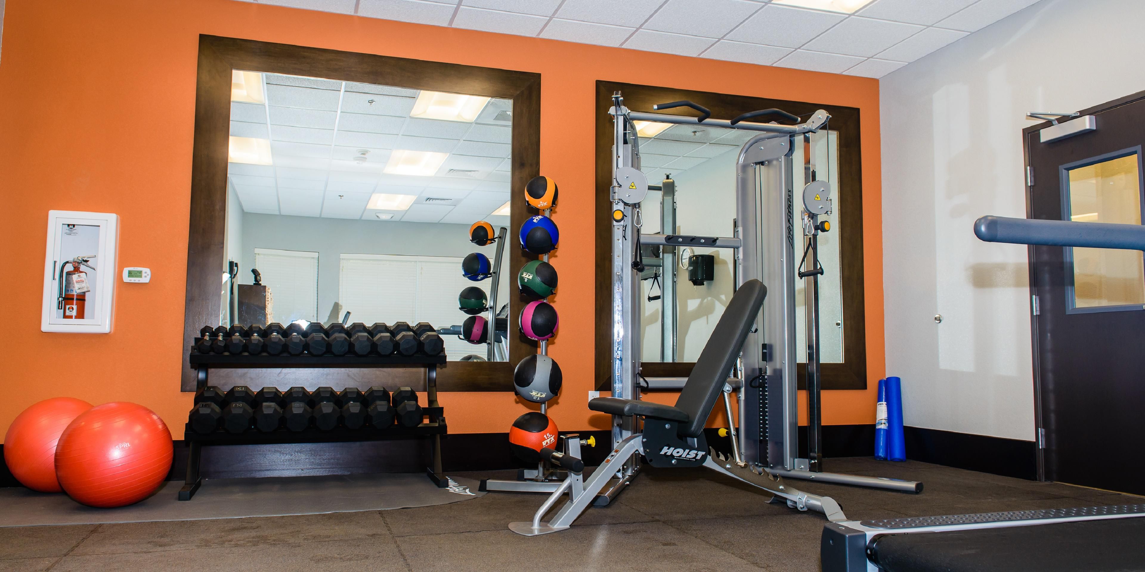 Our incredible on site gym has everything you need to make sure you don't miss a single workout while you stay with us. 