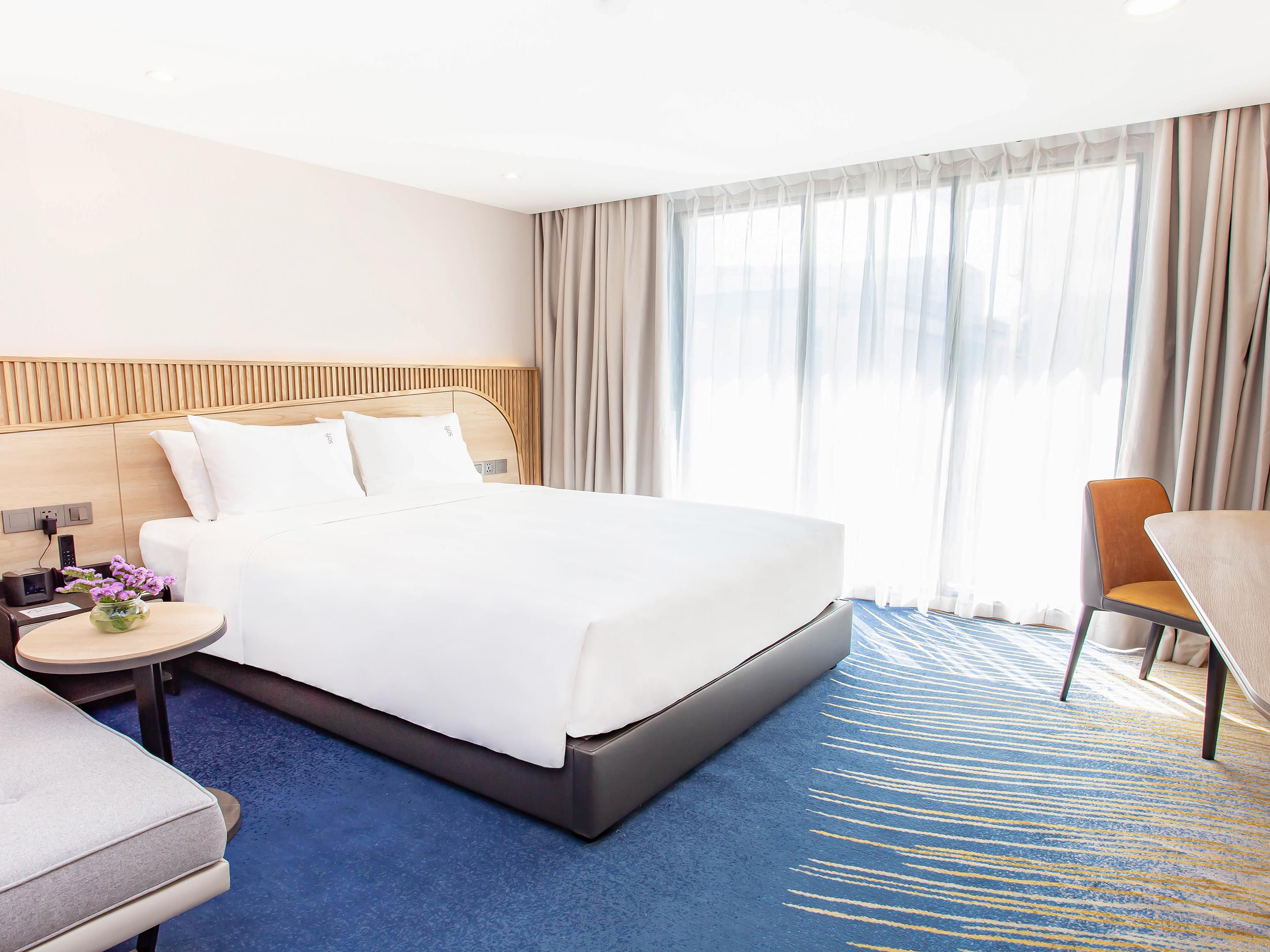 Holiday Inn Express & Suites Bangkok Central Pier Гостевые номера