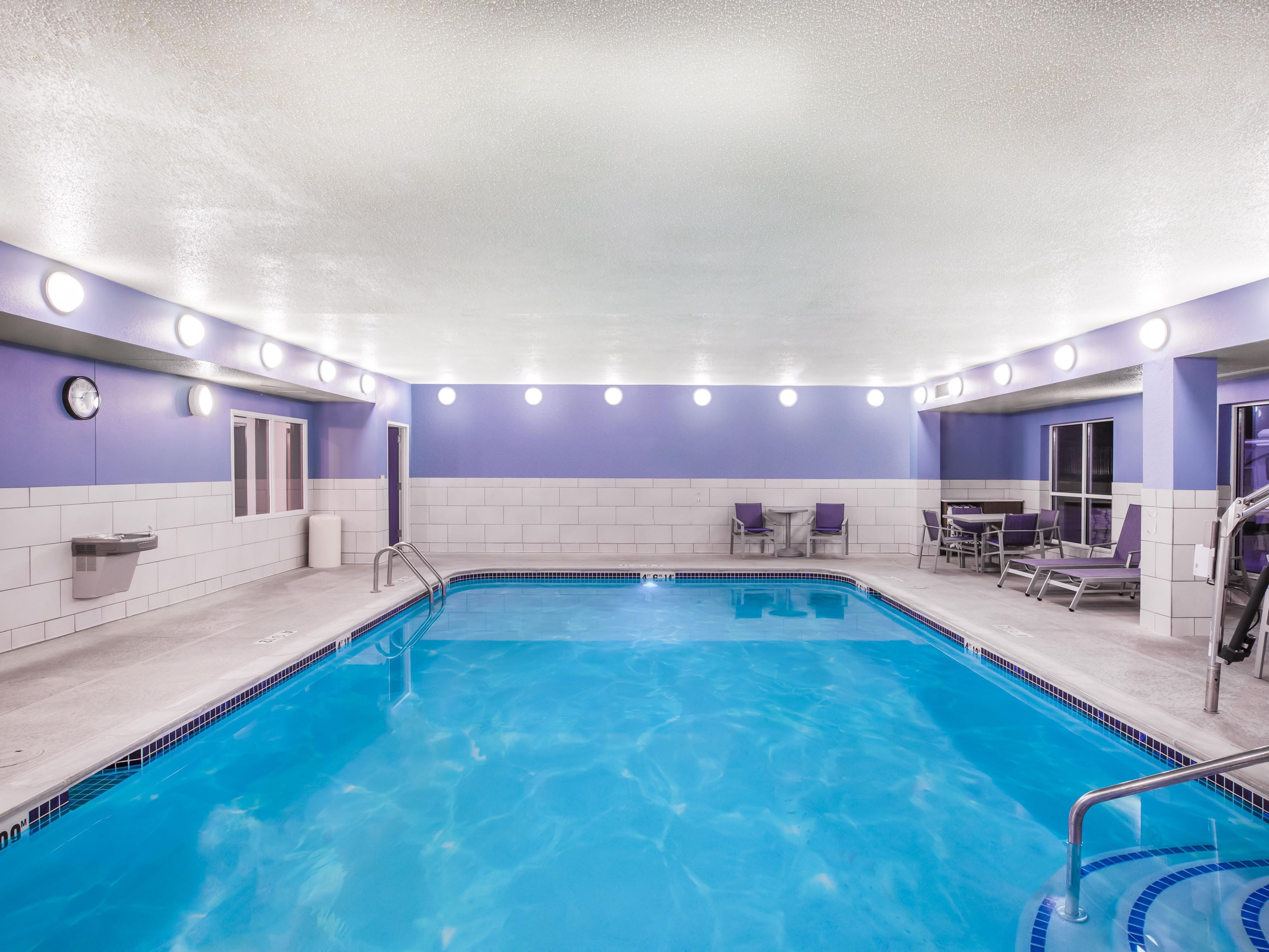 Guests love our newly-renovated pool and whirlpool area!