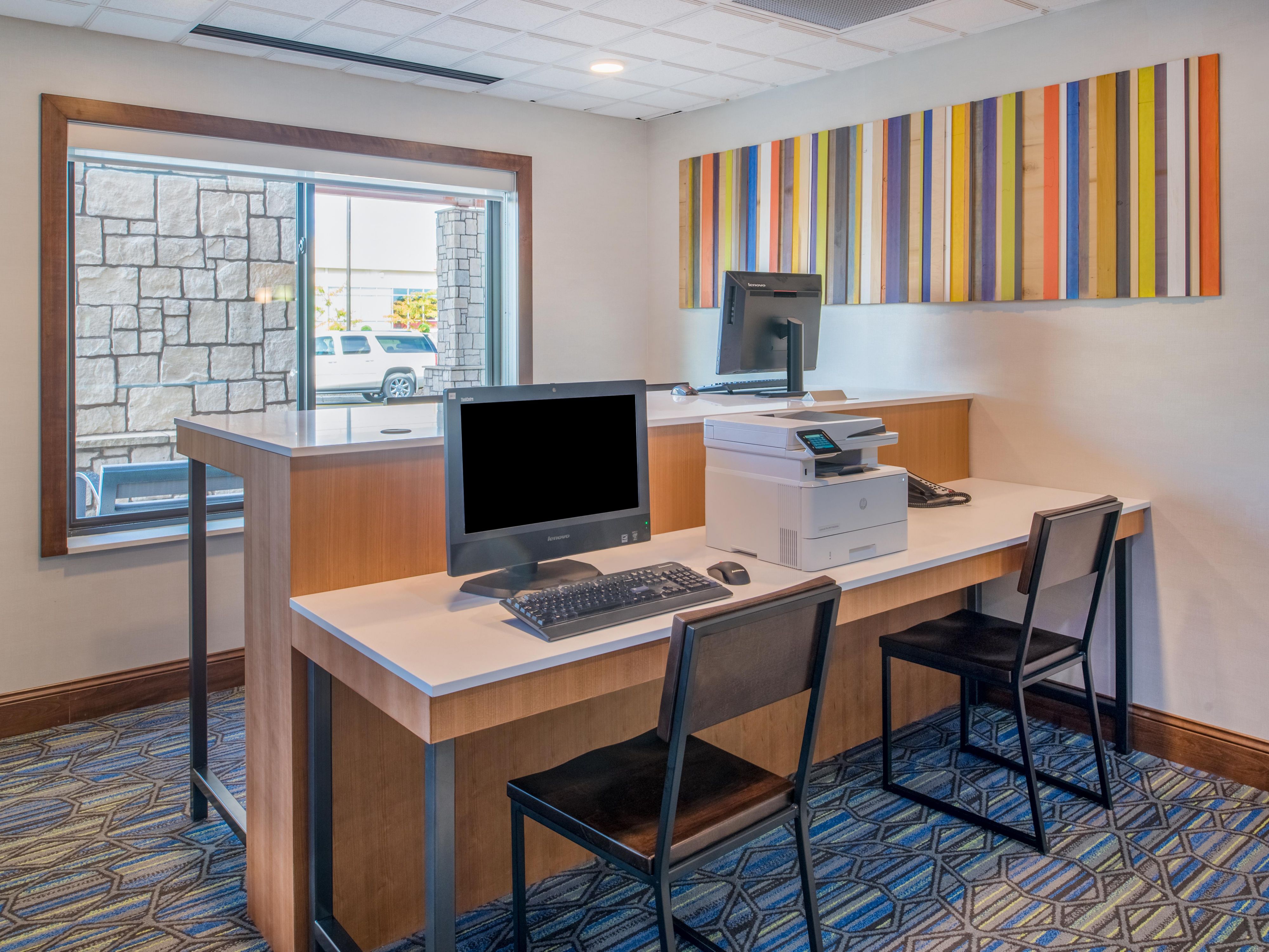 Check out our upgraded Business Center!
