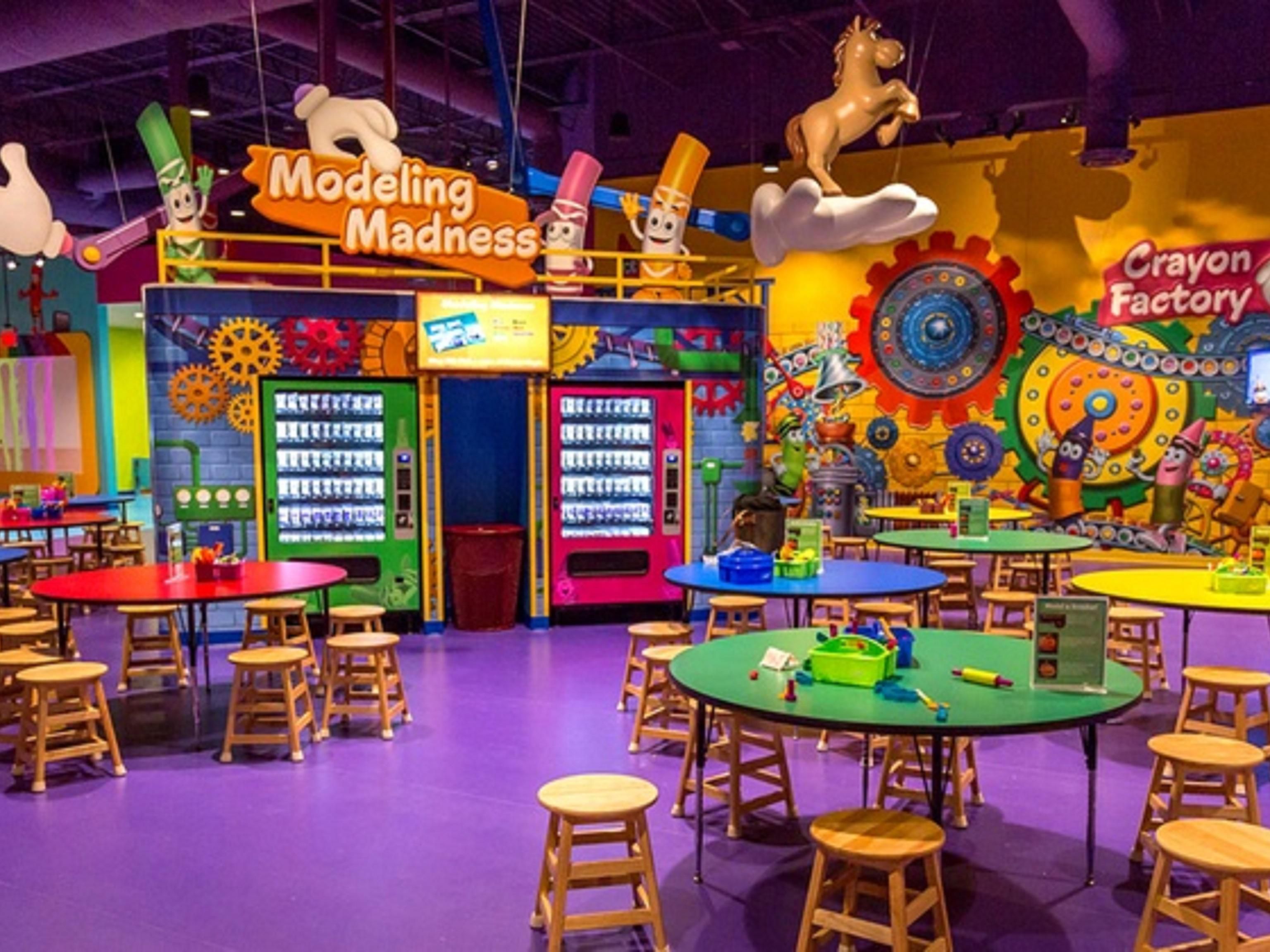 The Crayola Experience is the perfect experience for any family visiting the Bloomington area. With over 25 hands on activities and 60,000 square feet of space, this addition to the Mall of America is a unique and fun experience. Shuttle service available to the Mall of America.