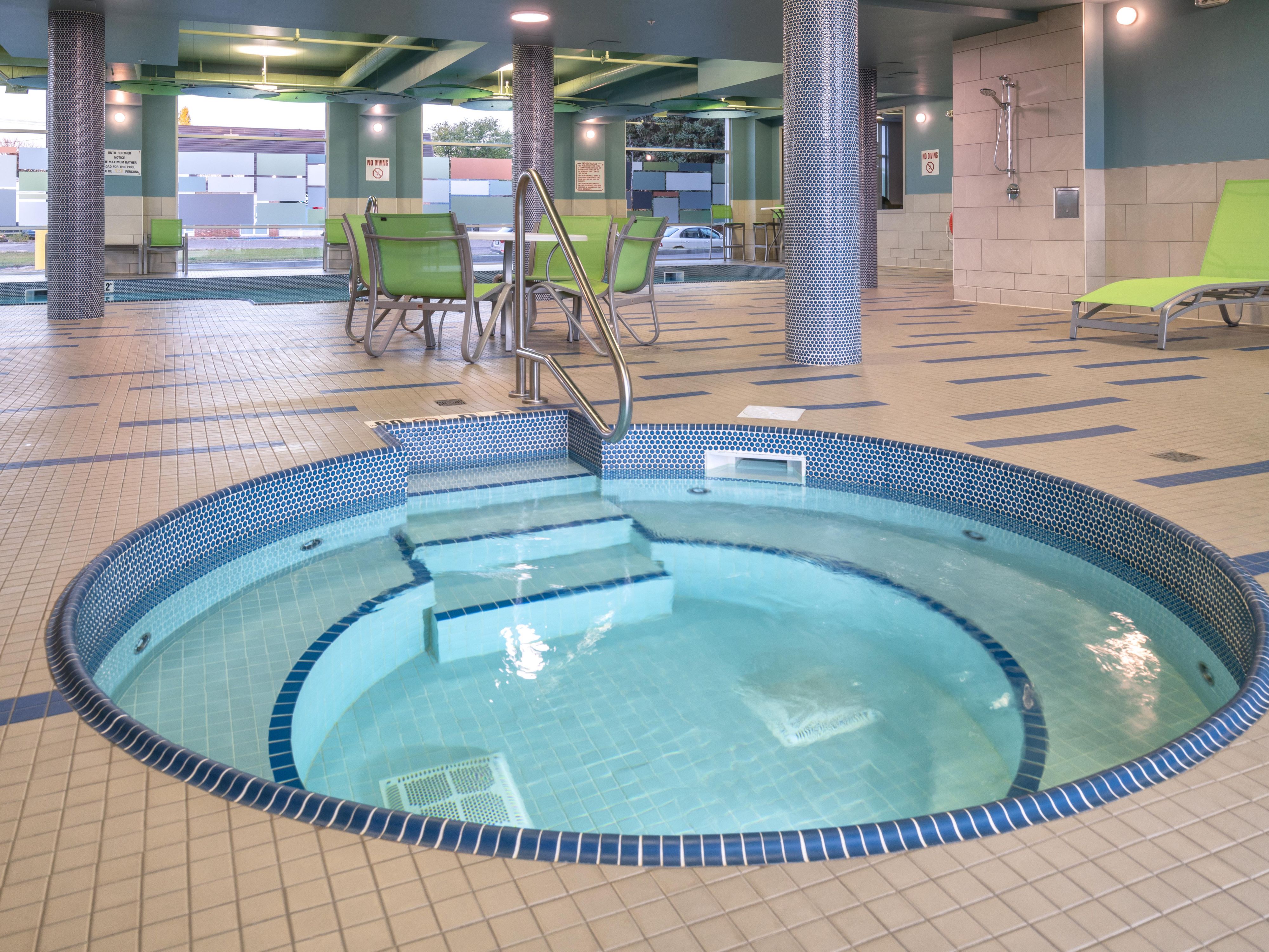 Start your day with our complimentary Express Start® Breakfast buffet, stay active in our modern Fitness Centre, and relax with a refreshing dip in our heated indoor pool and whirlpool. Enjoy pet-friendly accommodations, convenient access to on-site parking, EV charging stations, and free Wi-Fi for a seamless and stress-free stay.