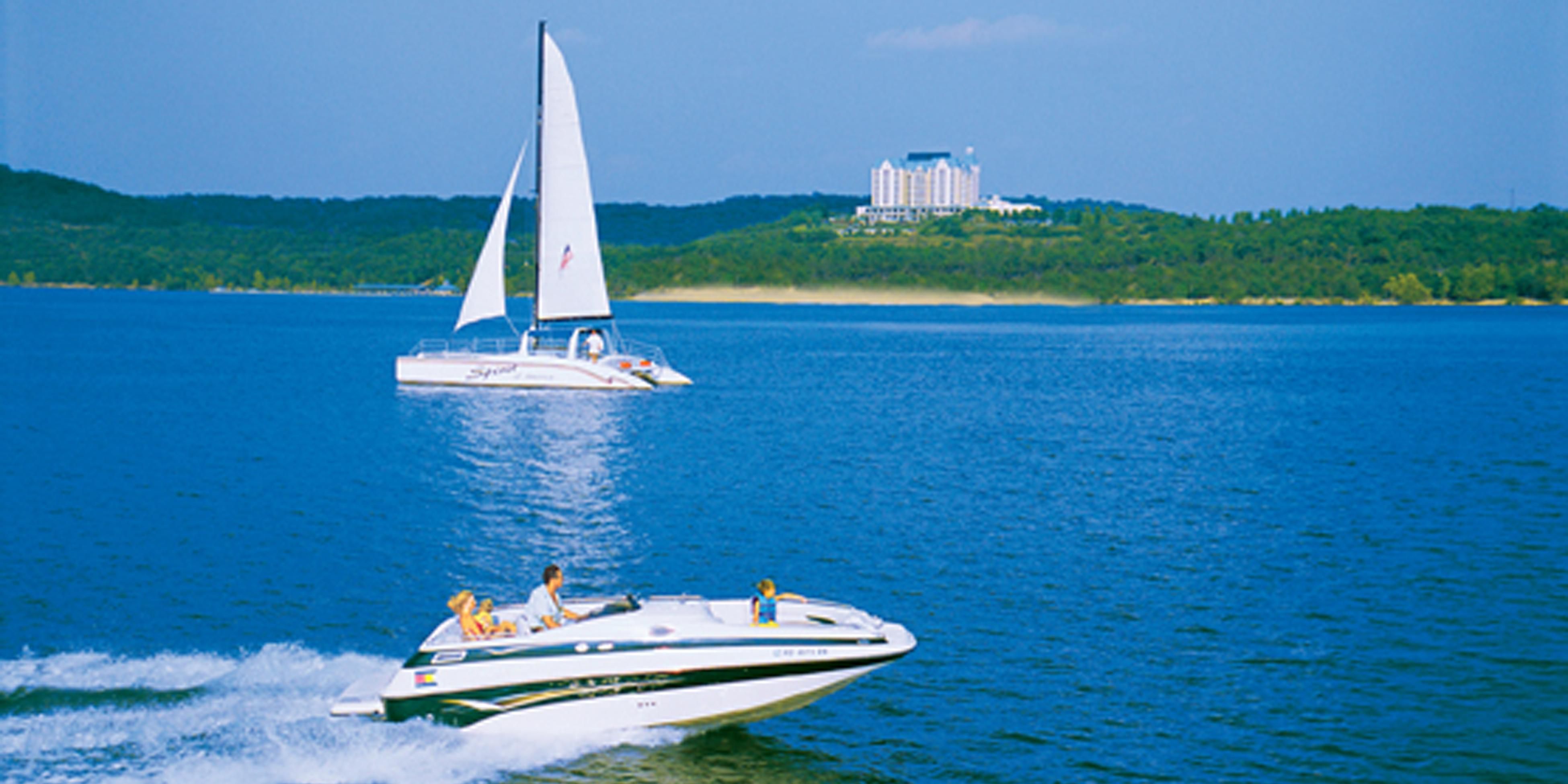 Our property is a short distance from paradise - with tree-lined shores, crystal clear water and hidden beaches. It’s little wonder Table Rock Lake is one of  Branson's top destinations. Enjoy boating, fishing, sailing, waterskiing, wakeboarding, camping, hiking and sightseeing in this beautiful Ozarks vacation spot. Book your stay with us.