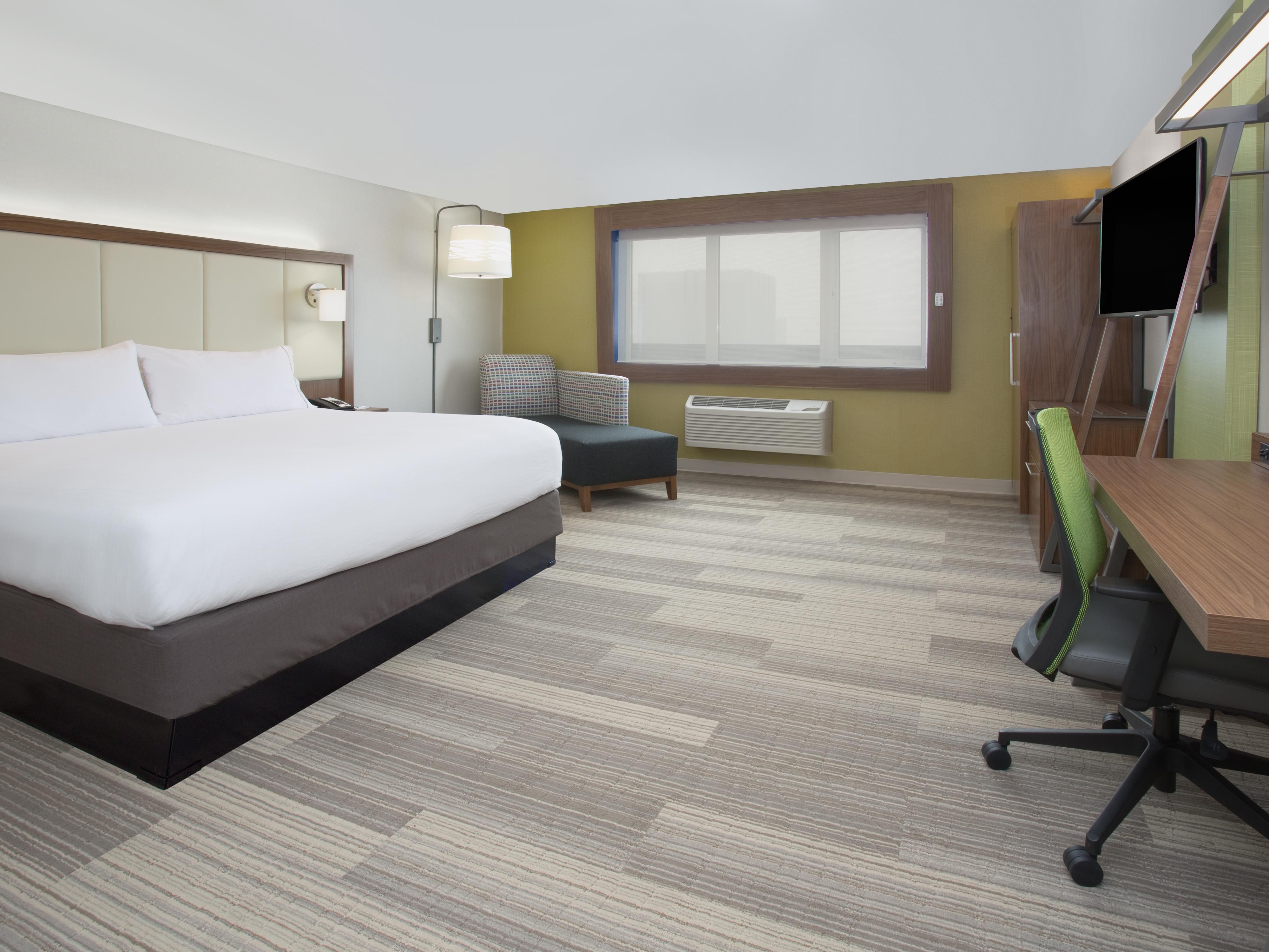 Rest easy and get a great night’s sleep with our Express Recharge featuring plush duvets and choice of firm or soft pillows.