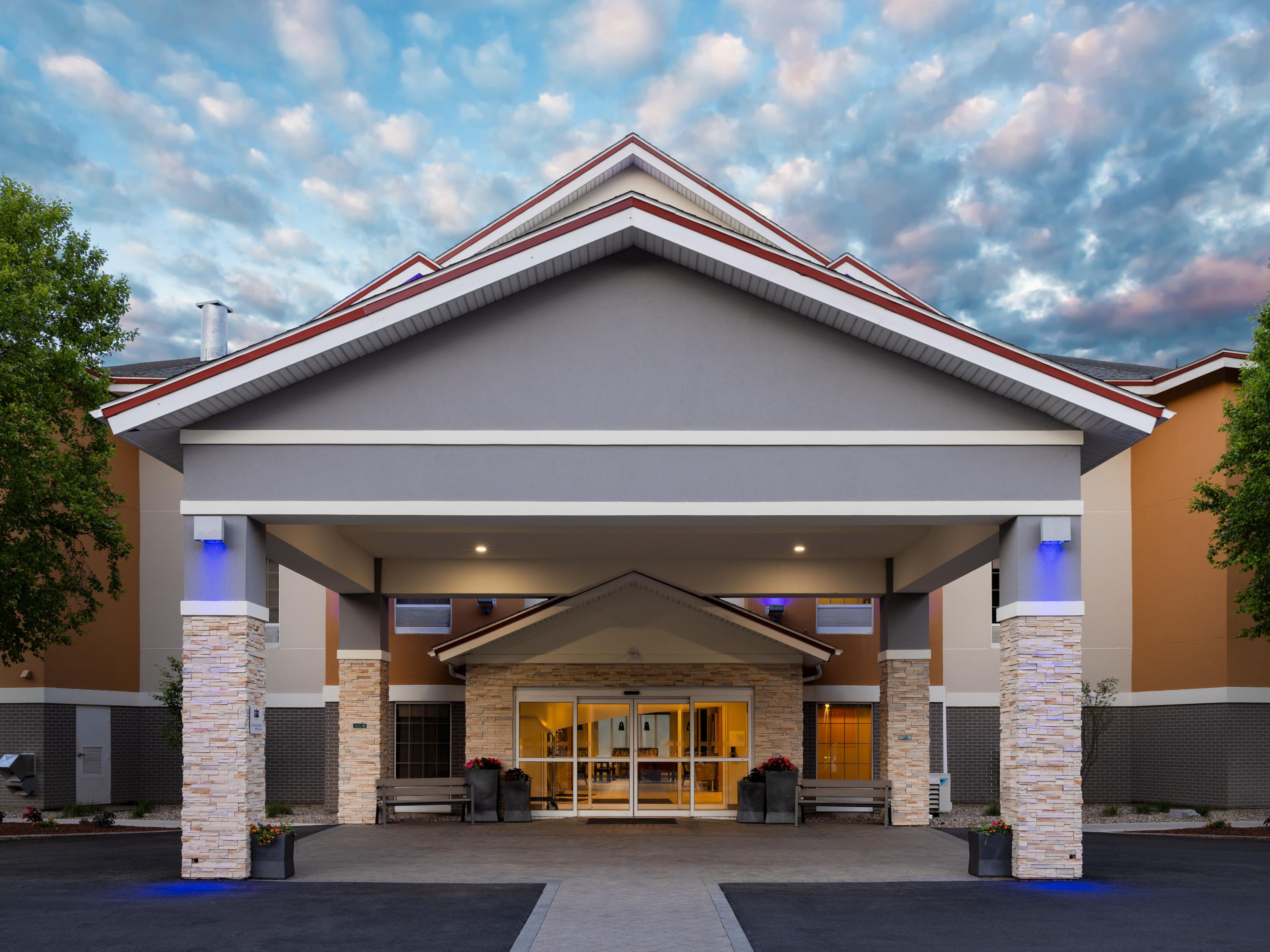 The entrance to relaxation and comfort