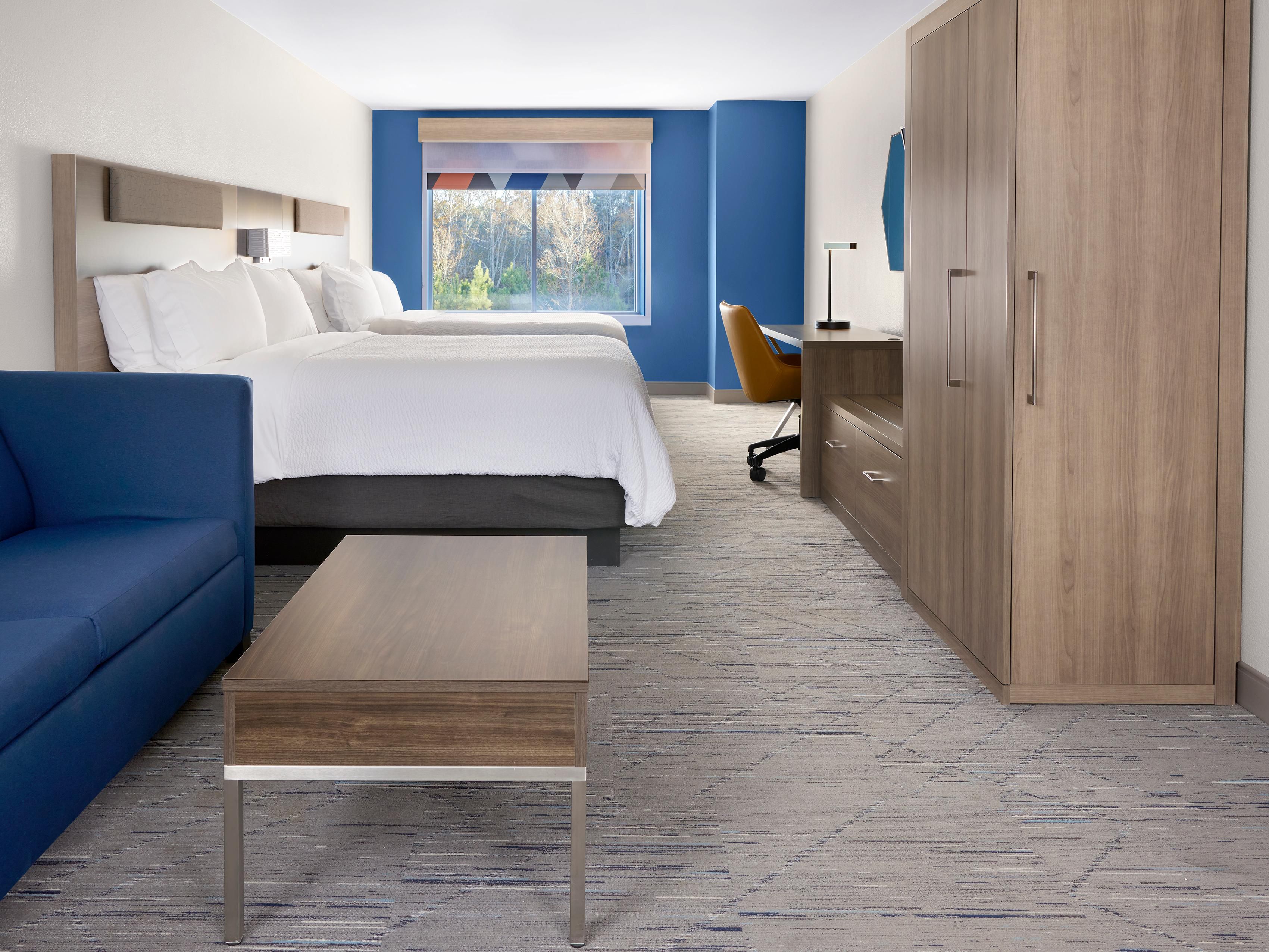 Our rooms are designed for corporate and leisure travelers alike.