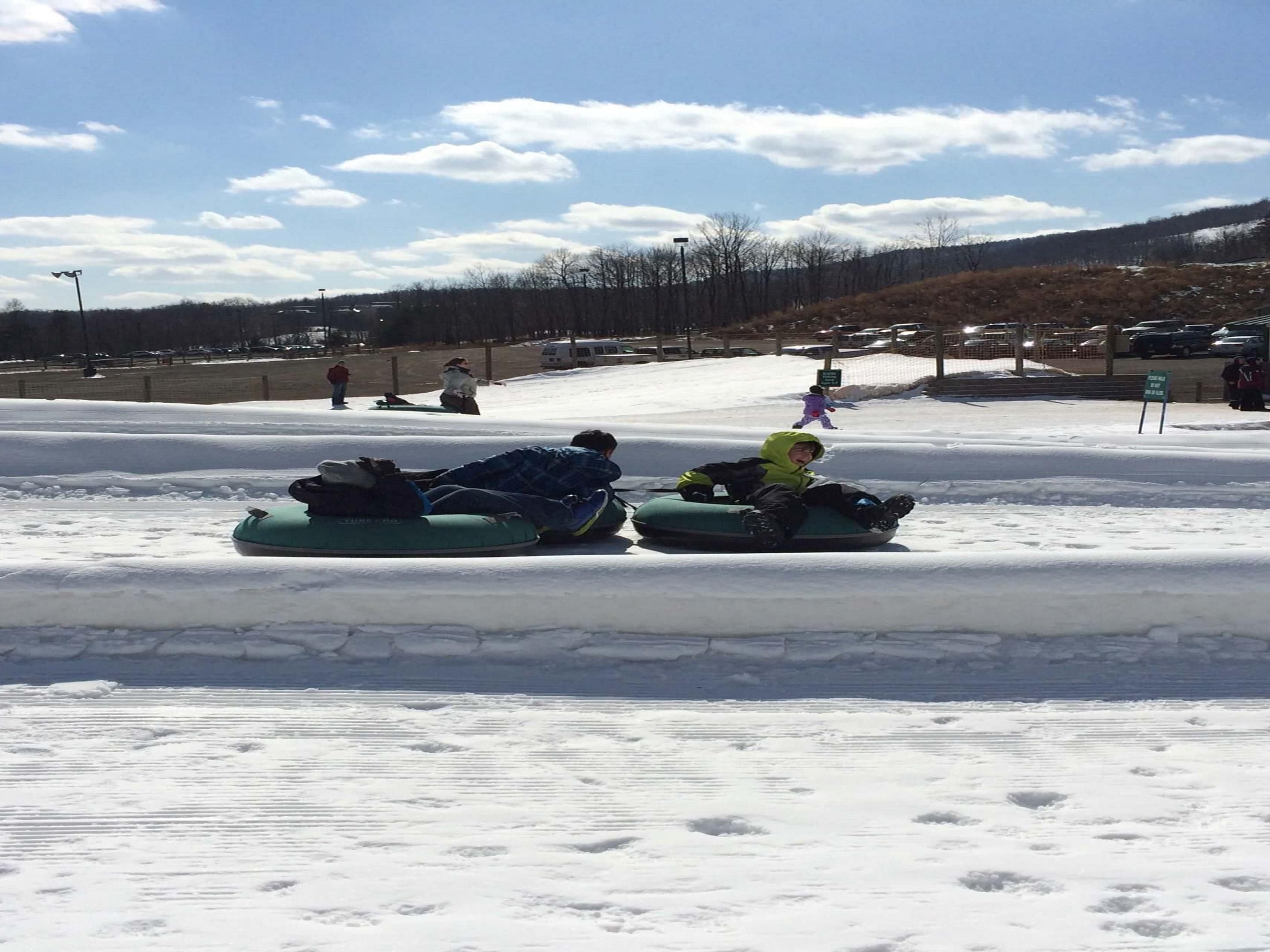 Spend a day away from home enjoying the winter activities in the area!  Up to 12 different tubing lanes are available.  The snow tubing hill is fun for kids of all ages and spans nearly 900 feet, making it the longest tubing slope on the East Coast!  After your fun day, come stay with us and enjoy a great night's sleep and breakfast the next day!