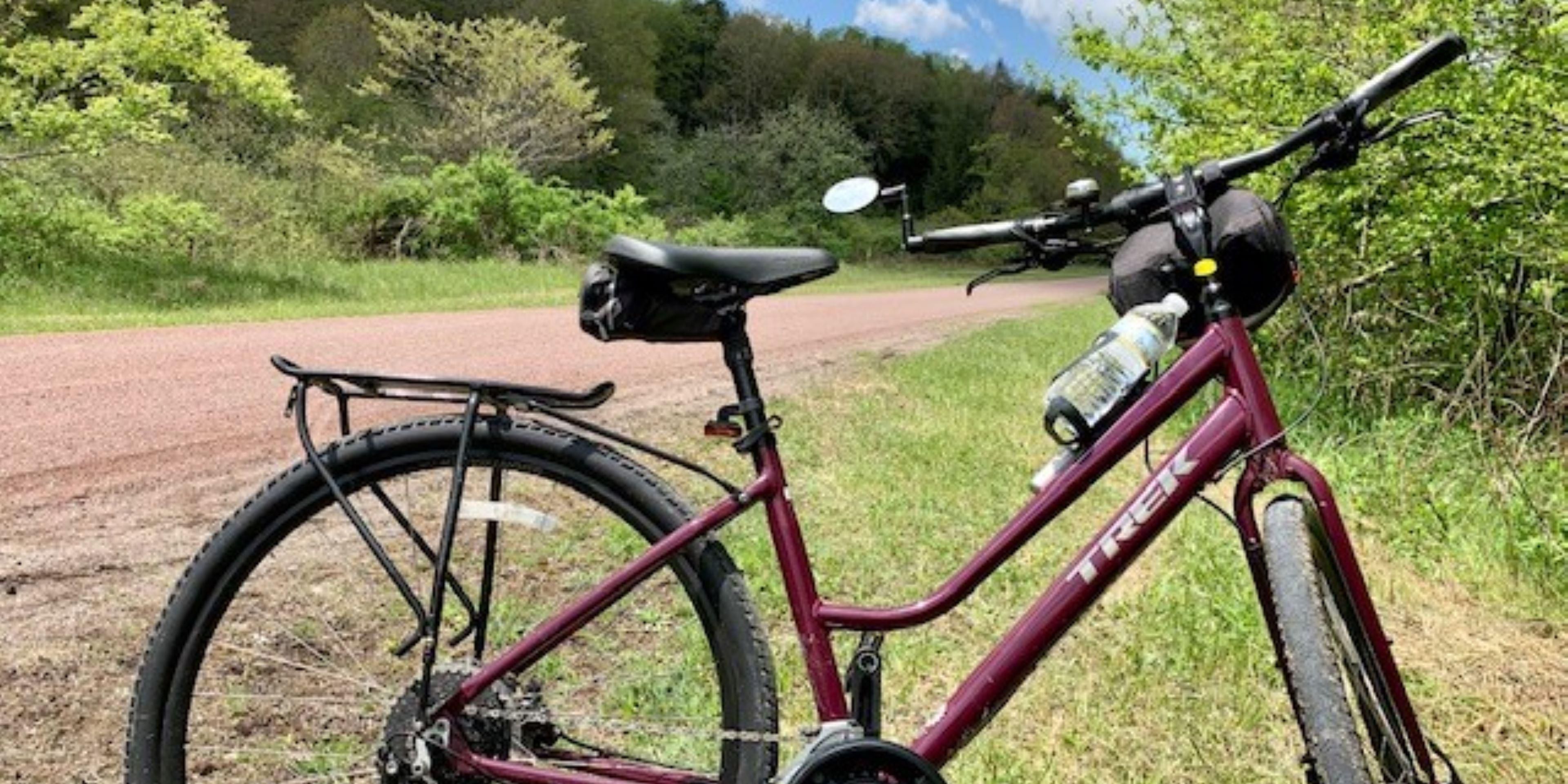 Cross over the railroad tracks and go left on Potomac Street. Right on Delaware Avenue. First left on Brunswick Street. Look for Bike Route signs. Take the Brunswick Crossing Valley Trail. Left on Potomac View Avenue. Right on Lander Creek Drive.
Right on Village Green Way.  See you soon!  
