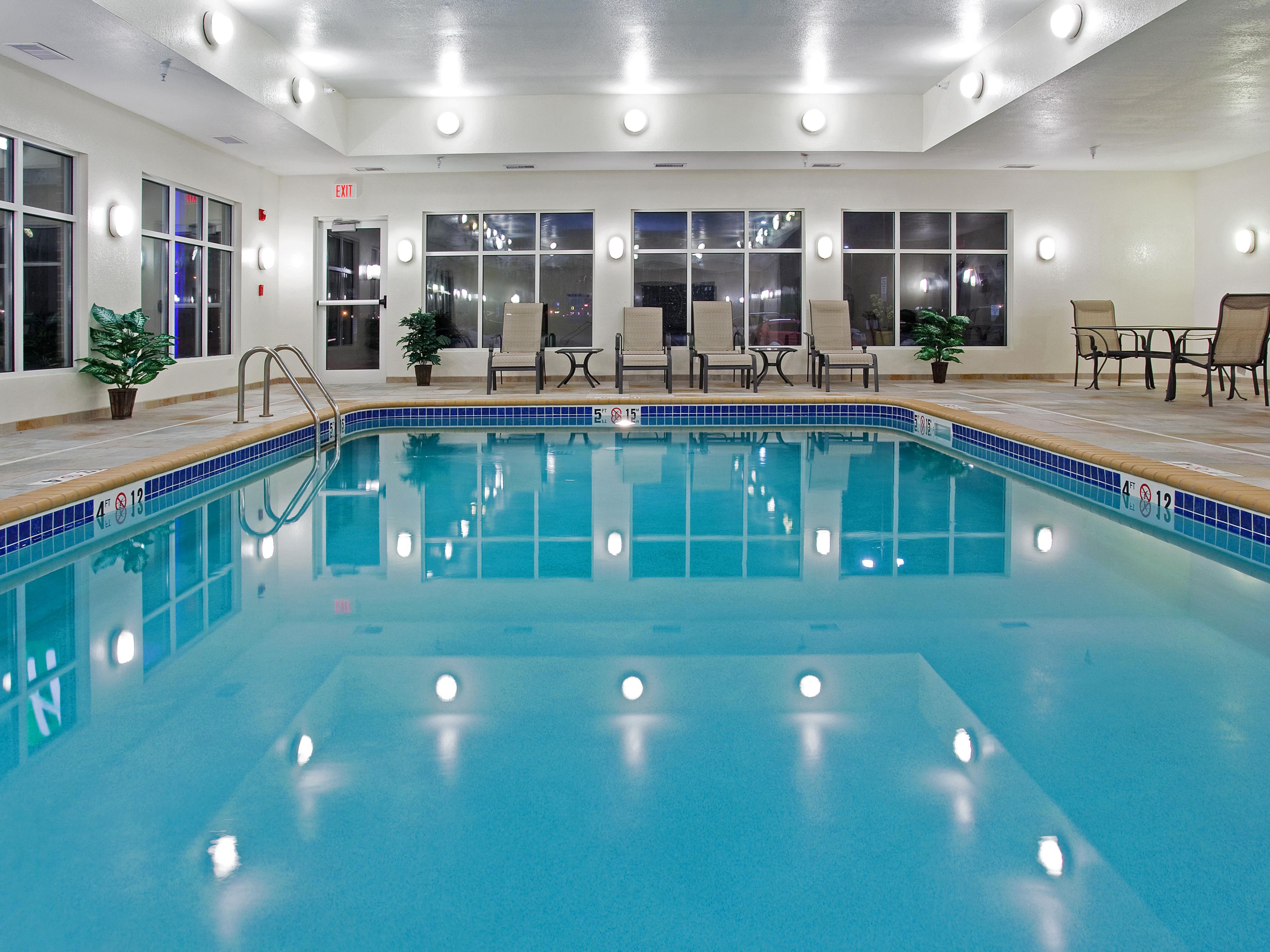 Our swimming pool is a perfect retreat for health and wellness.